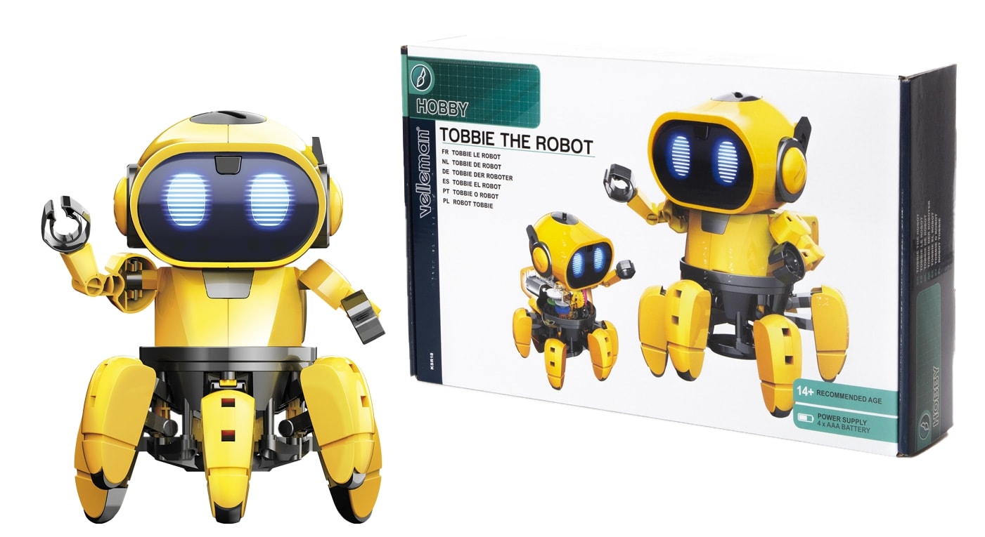 VELLEMAN Roboterbausatz Tobbie der Roboter