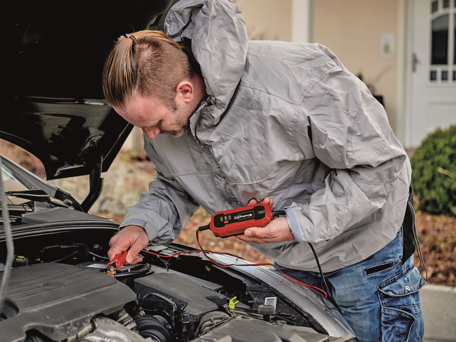 EINHELL Batterie-Ladegerät CE-BC 1 M, 6/12 V