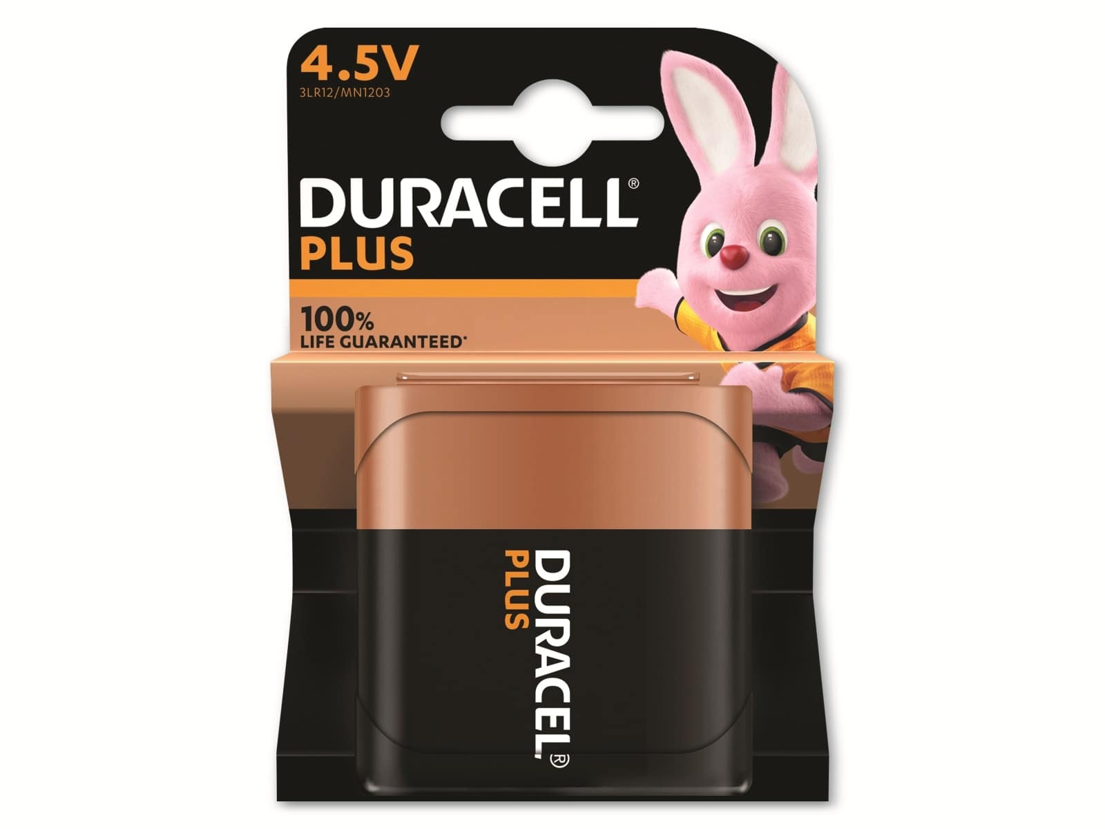 DURACELL Alkaline-Batterie 3LR12, 4.5V Plus