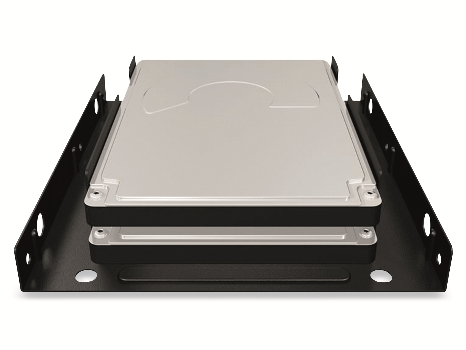 ICY BOX Einbaurahmen IB-AC643, 2x 2,5" SSD/HDD