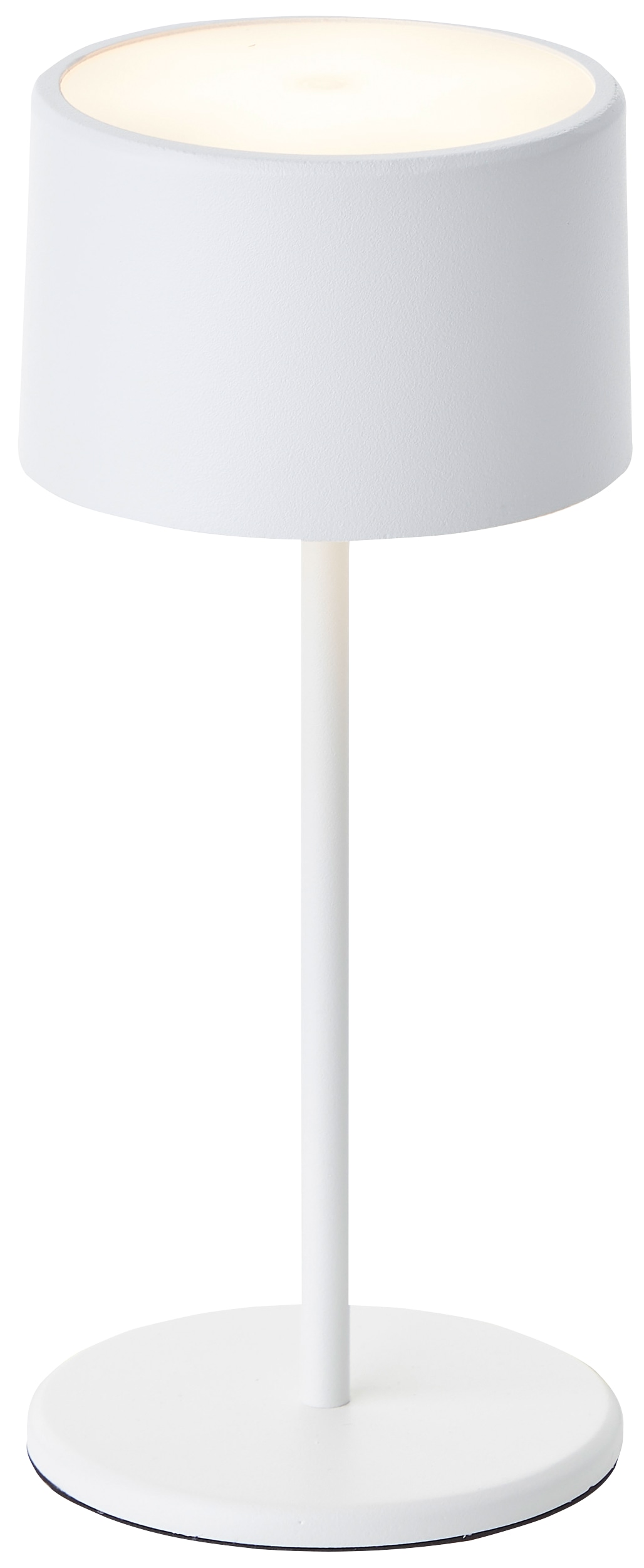 BRILLIANT LED-Akku-Tischleuchte Helio, 2 W, 210 lm, 3000 K, Metall, weiß