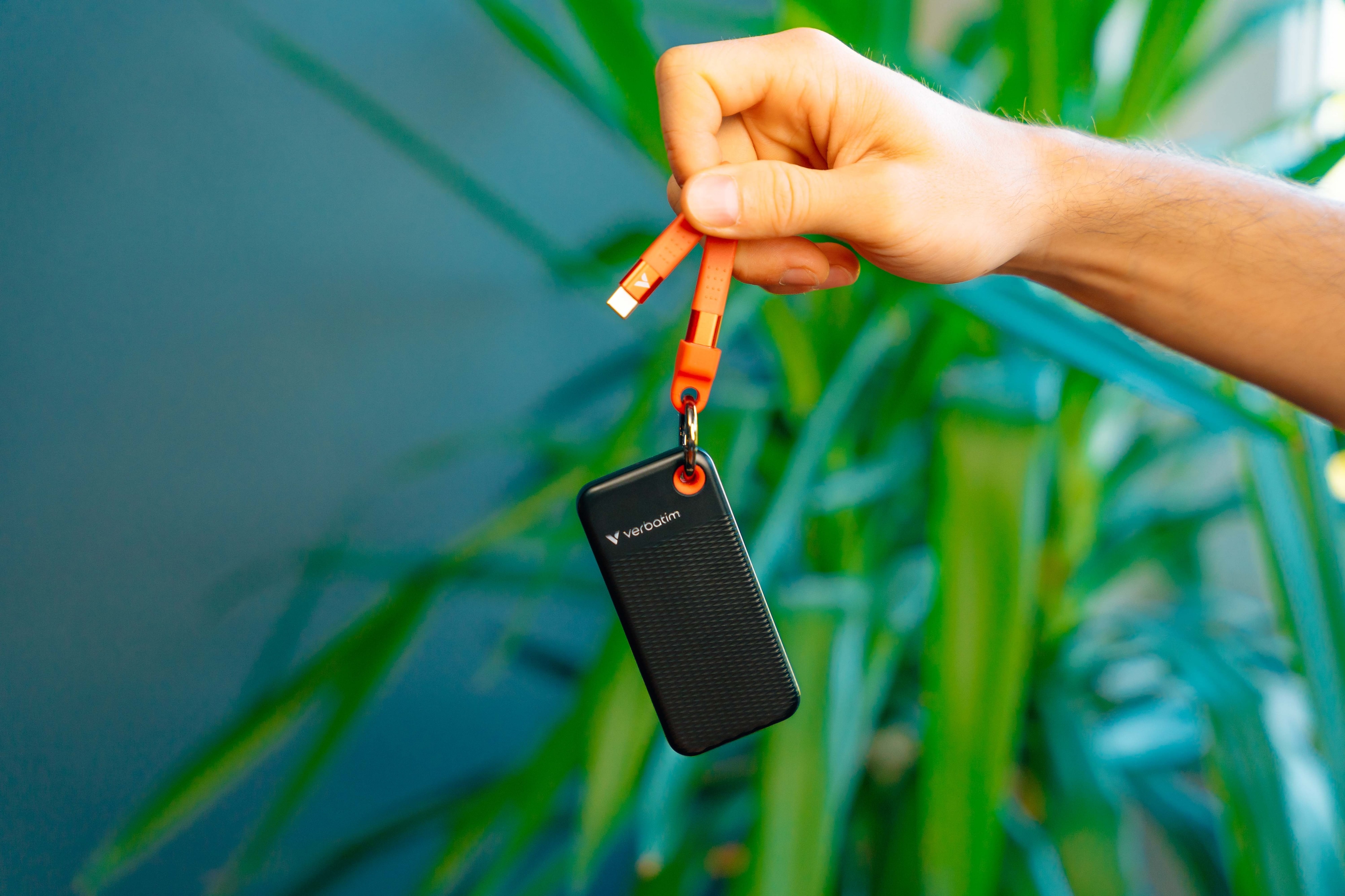 VERBATIM Externe SSD Pocket 1TB schwarz-orange VERBATIM Externe SSD Pocket 1TB schwarz-orange