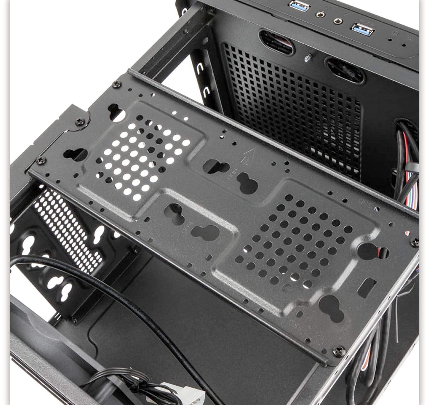 KOLINK PC-Gehäuse Satellite, Mini-ITX, schwarz KOLINK PC-Gehäuse Satellite, Mini-ITX, schwarz