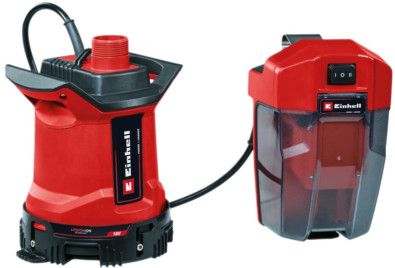 EINHELL Akku-Schmutzwasserpumpe GE-DP 18/25 LL Li-Solo