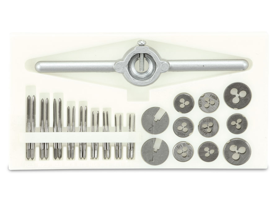 DAYTOOLS Miniatur-Gewindeschneidsatz GSS-1/2.5, M1...M2,5 DAYTOOLS Miniatur-Gewindeschneidsatz GSS-1/2.5, M1...M2,5