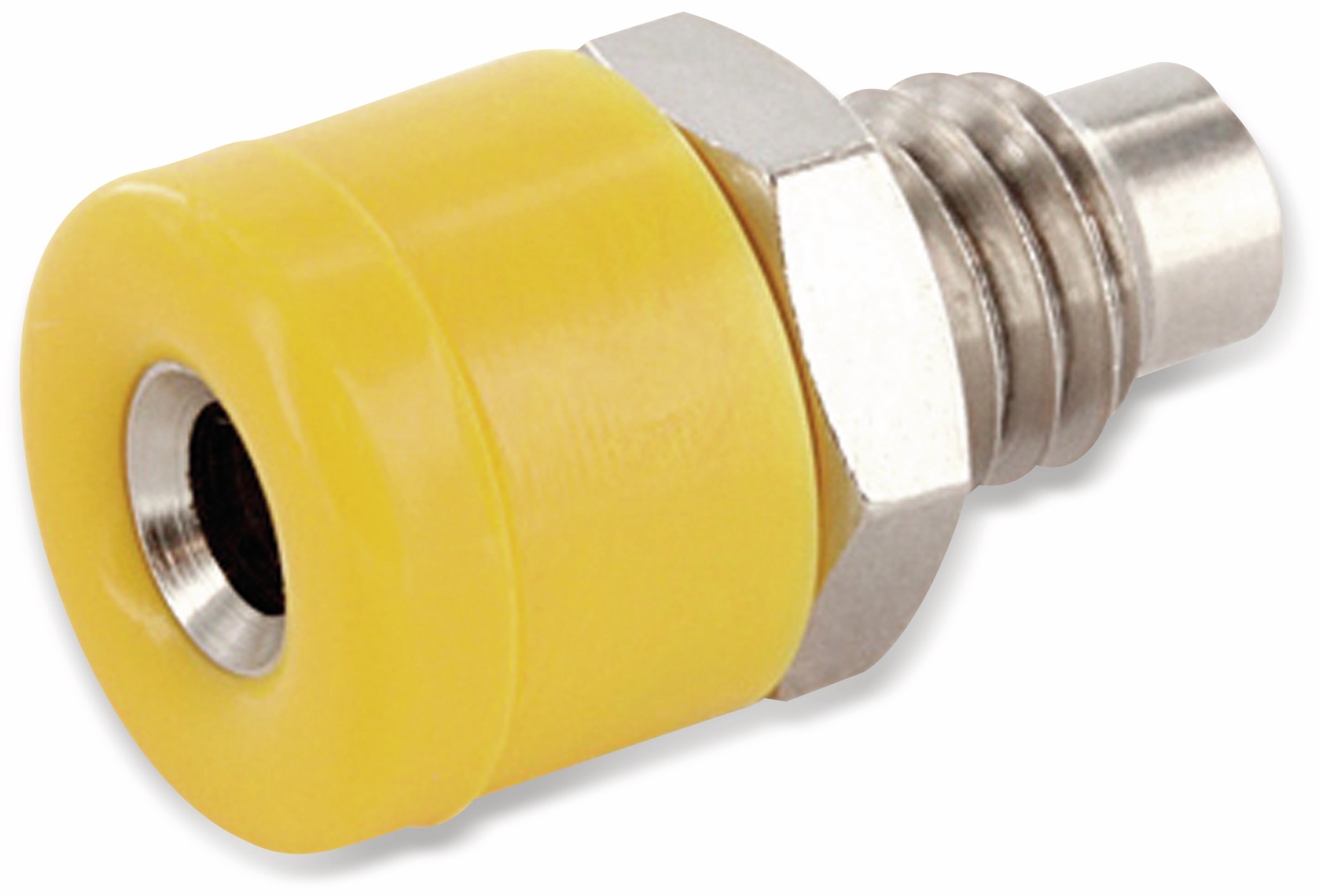 ECON CONNECT Zwerg-Einbaubuchse, 2,6 mm, gelb