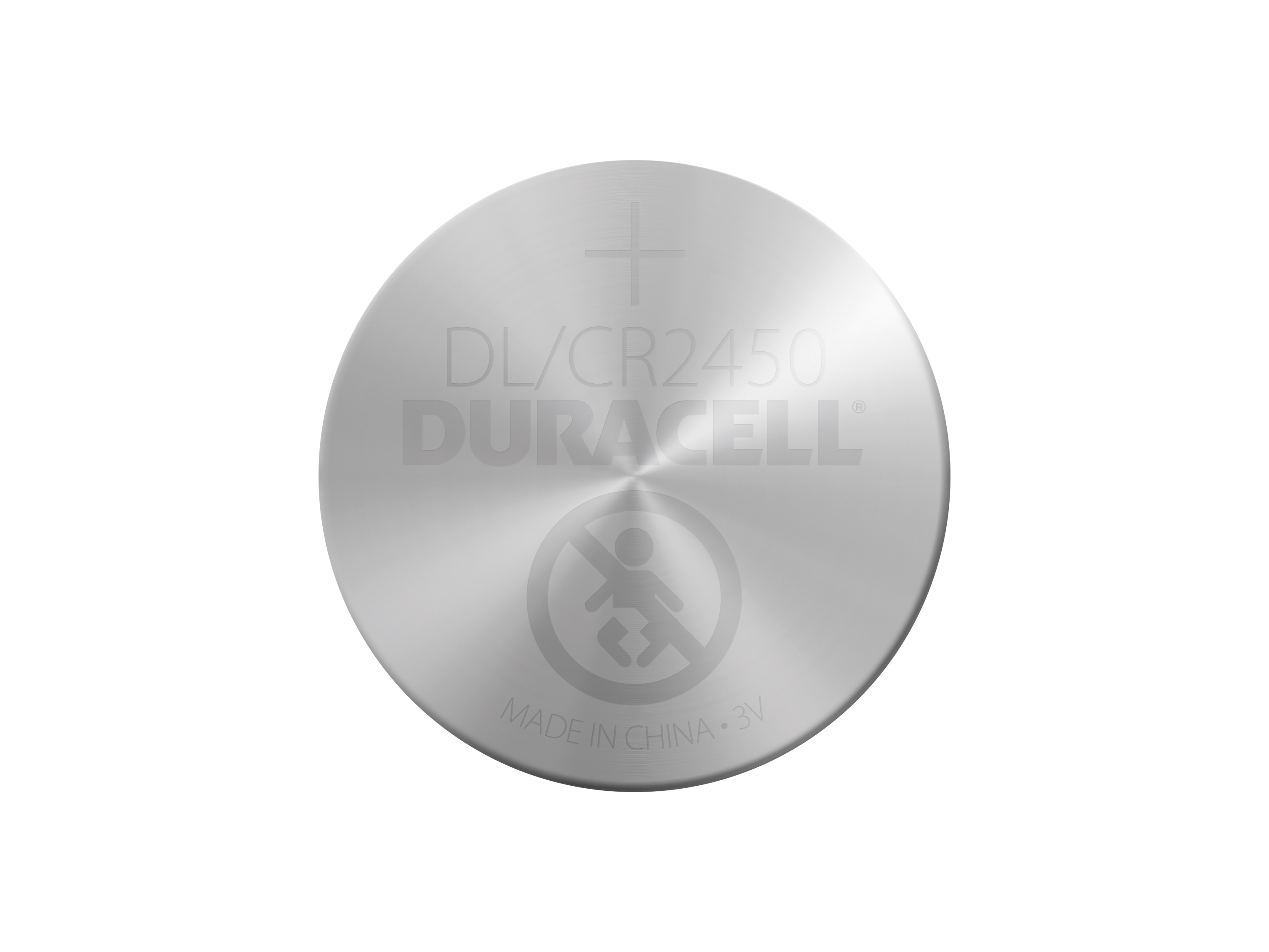 DURACELL Lithium-Knopfzelle, CR2450, 3V, Electronics, 2 Stück