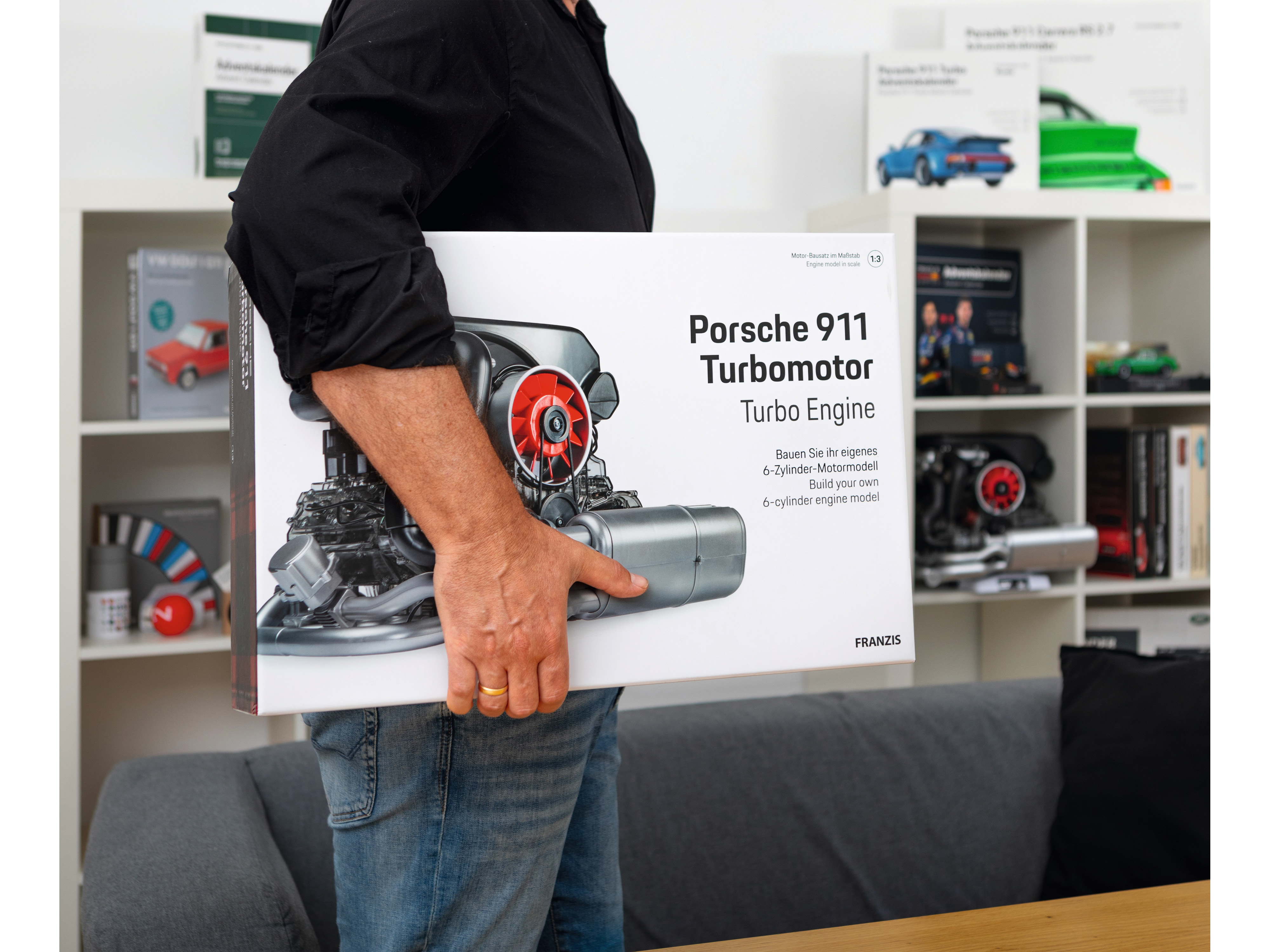 FRANZIS Porsche 911 Turbo Motorbausatz
