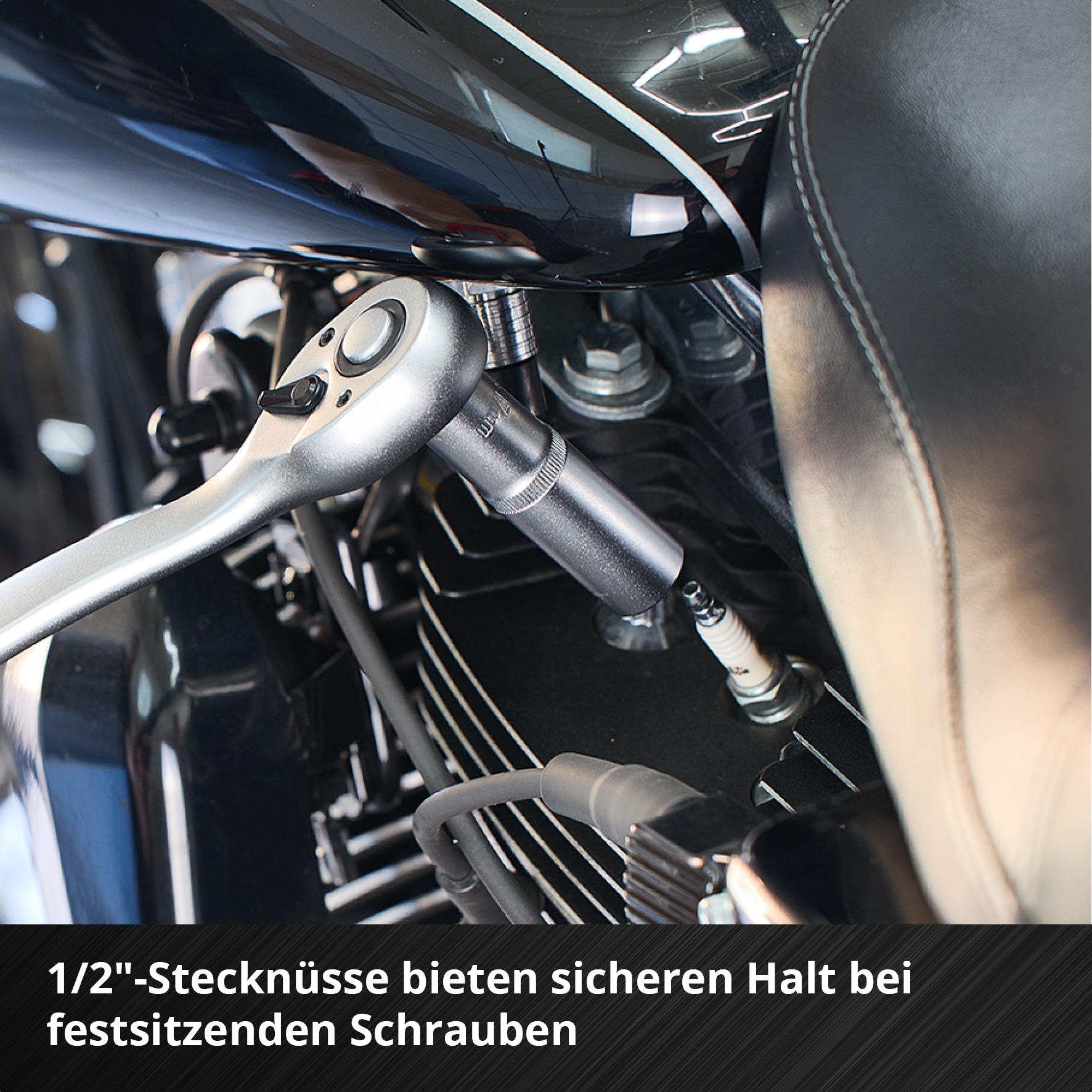 EINHELL Werkzeugkoffer Werkstatt, 370514, E-CASE, 92-teilig