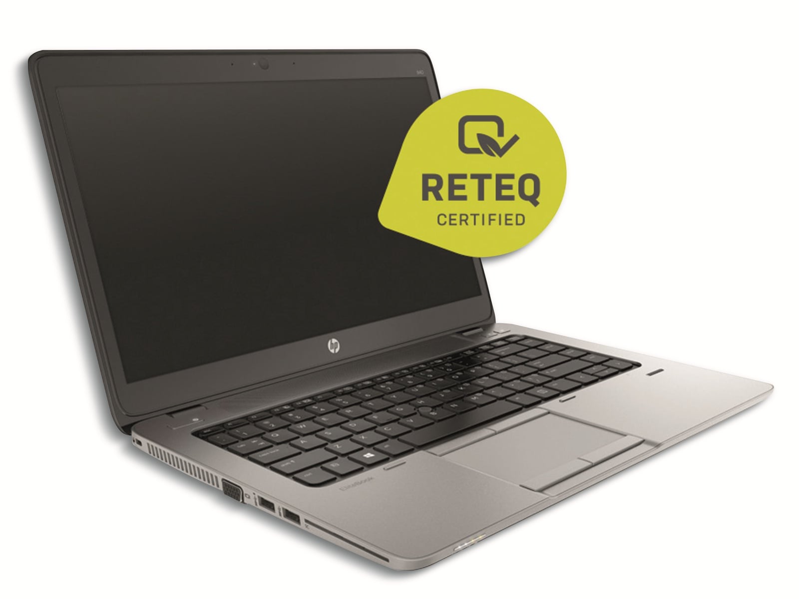 HP Notebook Elitebook 840 G2, 14", Intel i5, 240 GB SSD, WIn10P, Refurbished