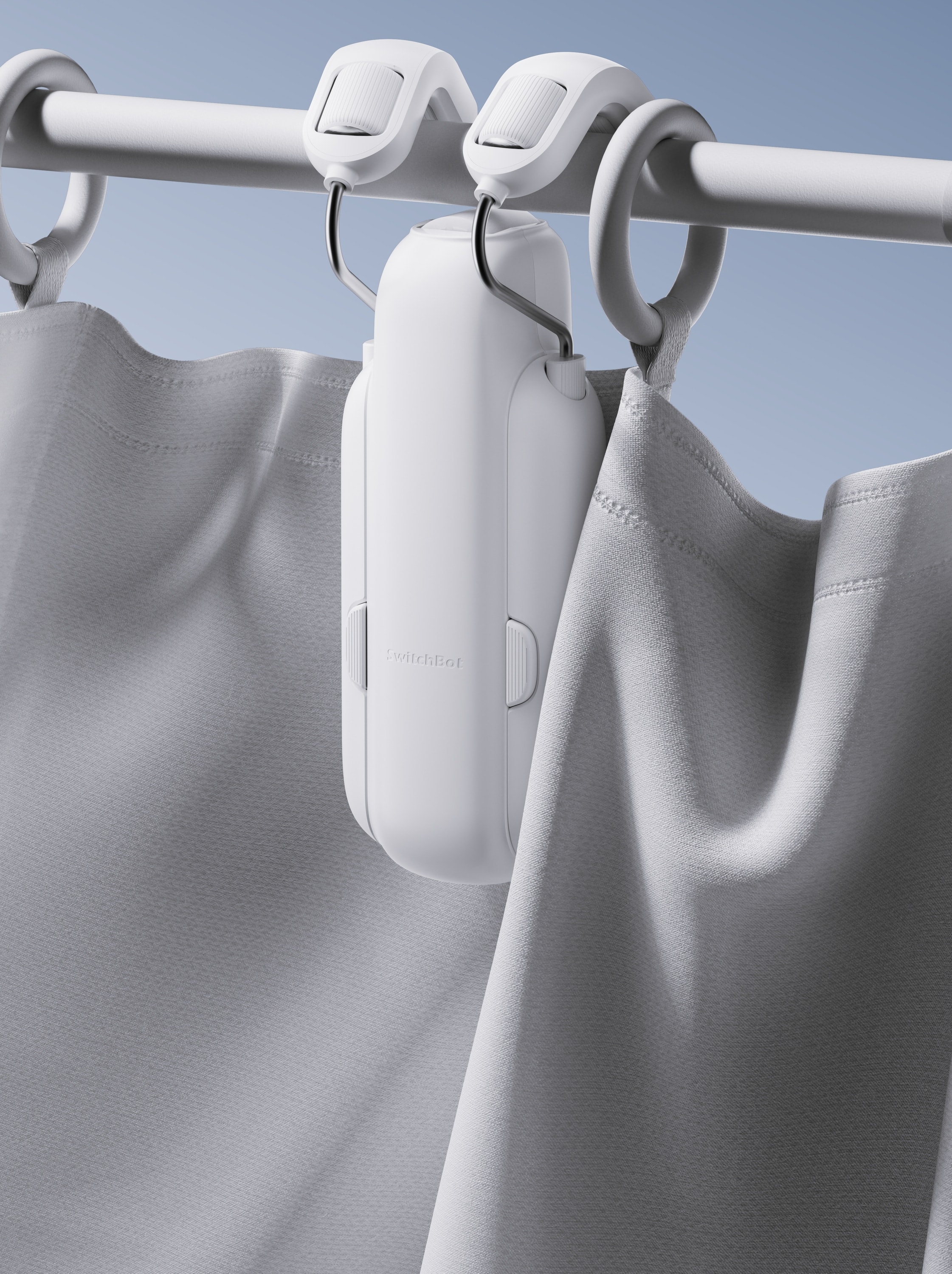 SWITCHBOT Smarter Vorhangöffner, Curtain Rod 3, weiß