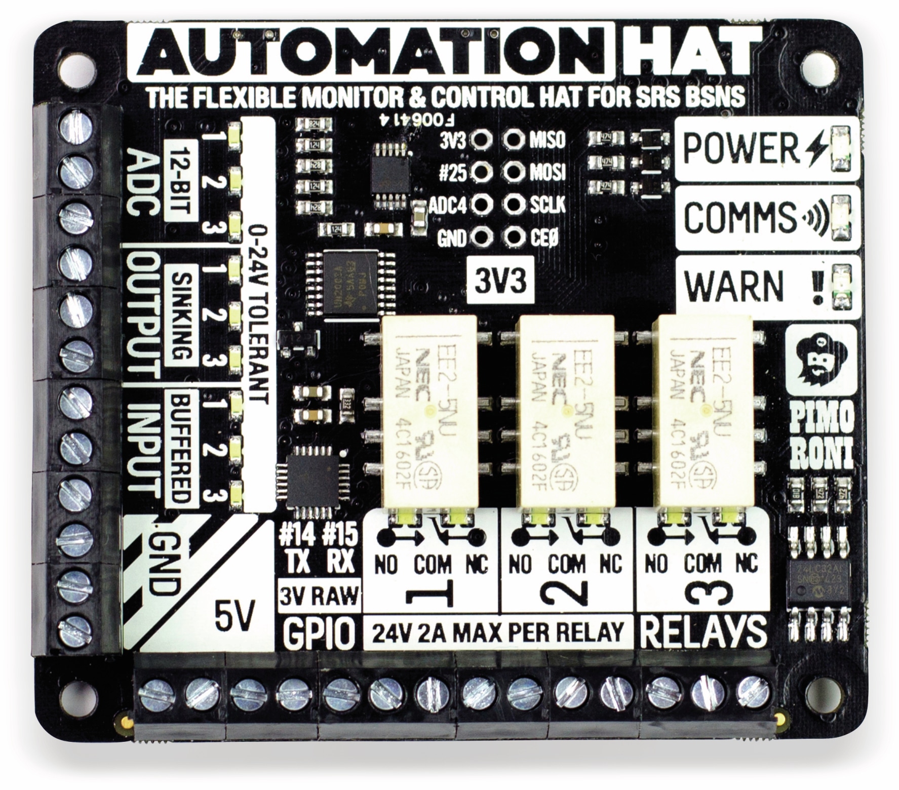 RASPBERRY PI Automation HAT RASPBERRY PI Automation HAT