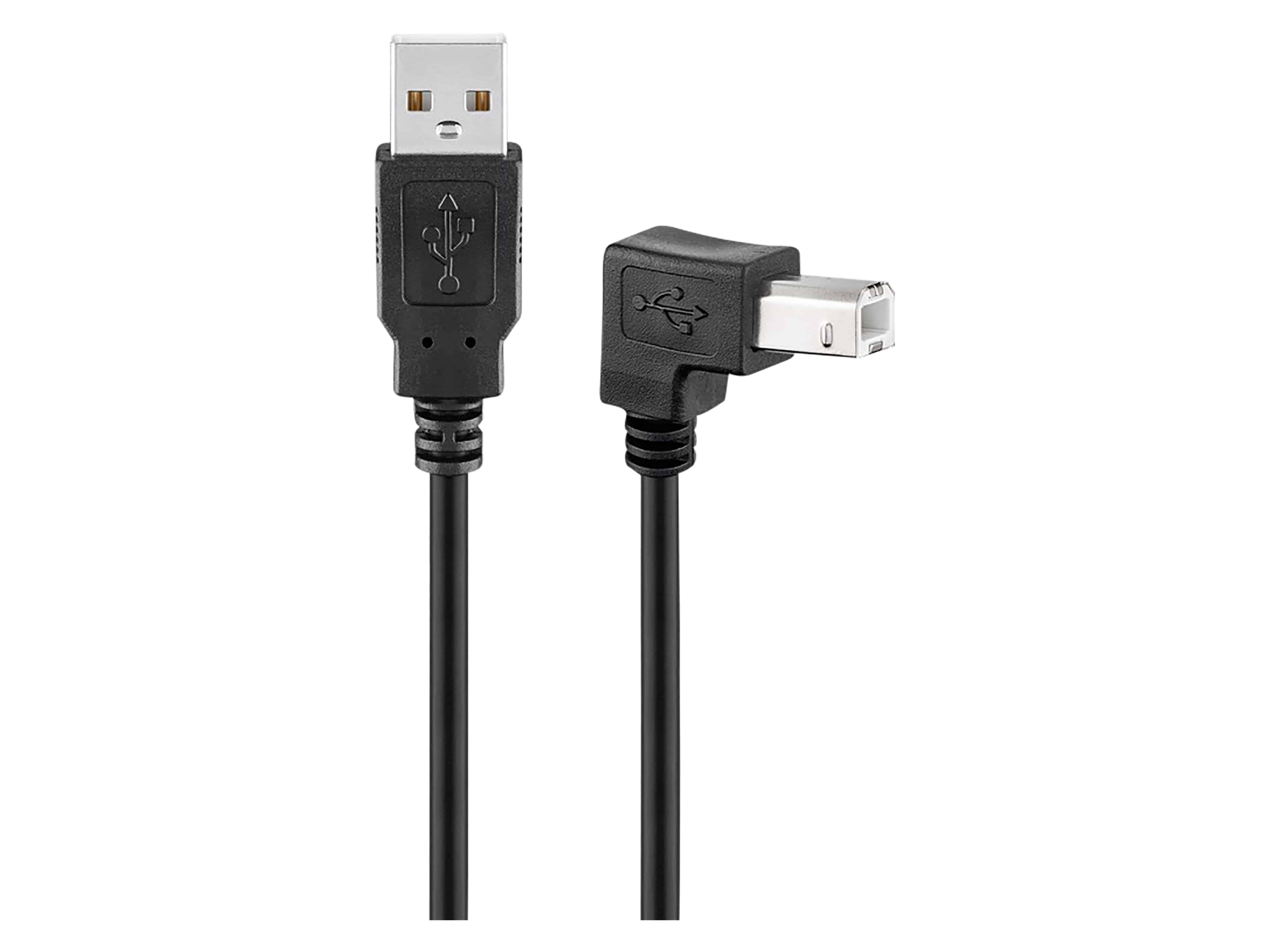 GOOBAY USB 2.0 Hi-Speed Kabel A/B 90° 50856 2m schwarz GOOBAY USB 2.0 Hi-Speed Kabel A/B 90° 50856 2m schwarz