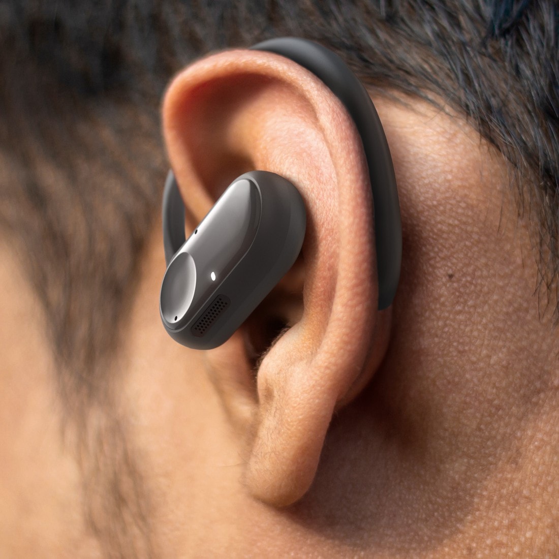 HAMA Kopfhörer Spirit Open, True Wireless Stereo (TWS), Bluetooth, Schwarz