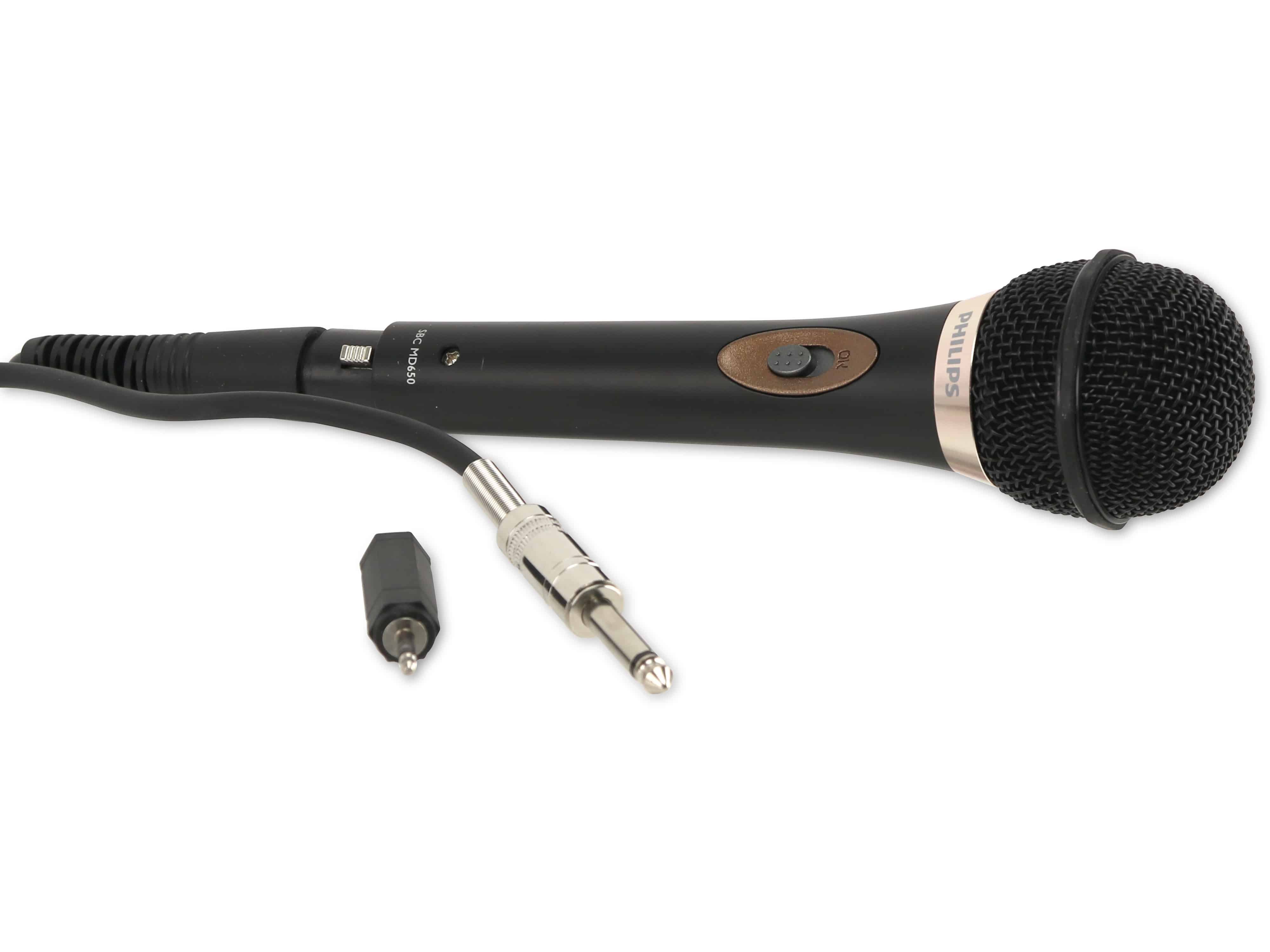 PHILIPS Mikrofon SBCMD650, kabelgebunden, 5m 