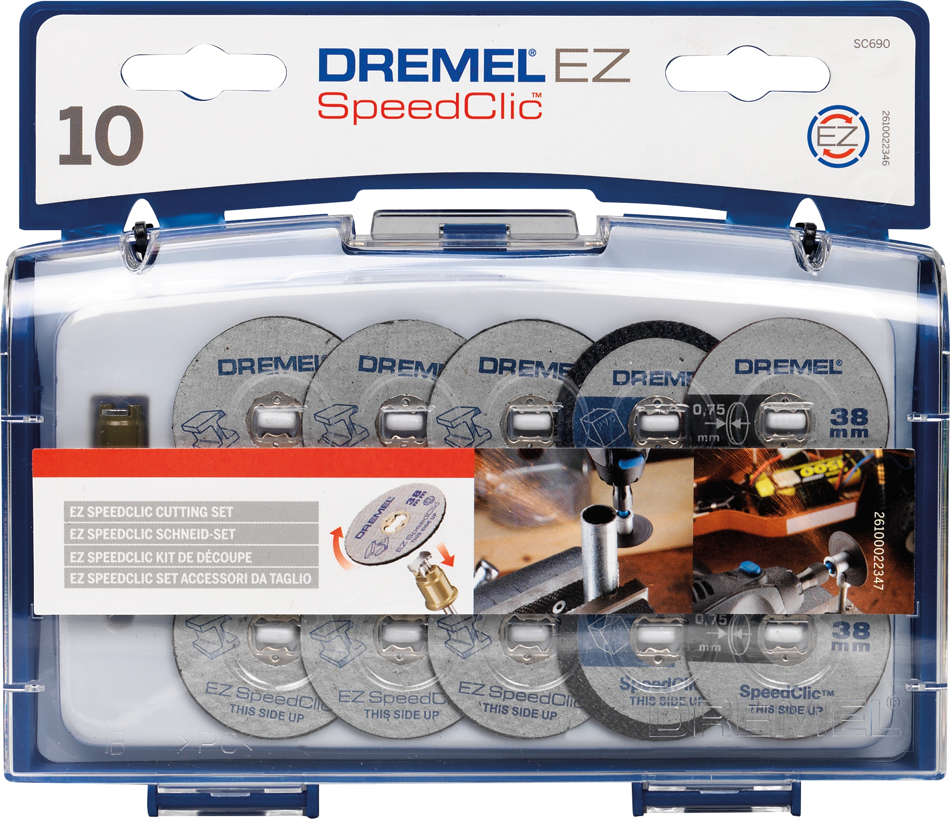 DREMEL Schneid-Set, SpeedClic SC690 DREMEL Schneid-Set, SpeedClic SC690