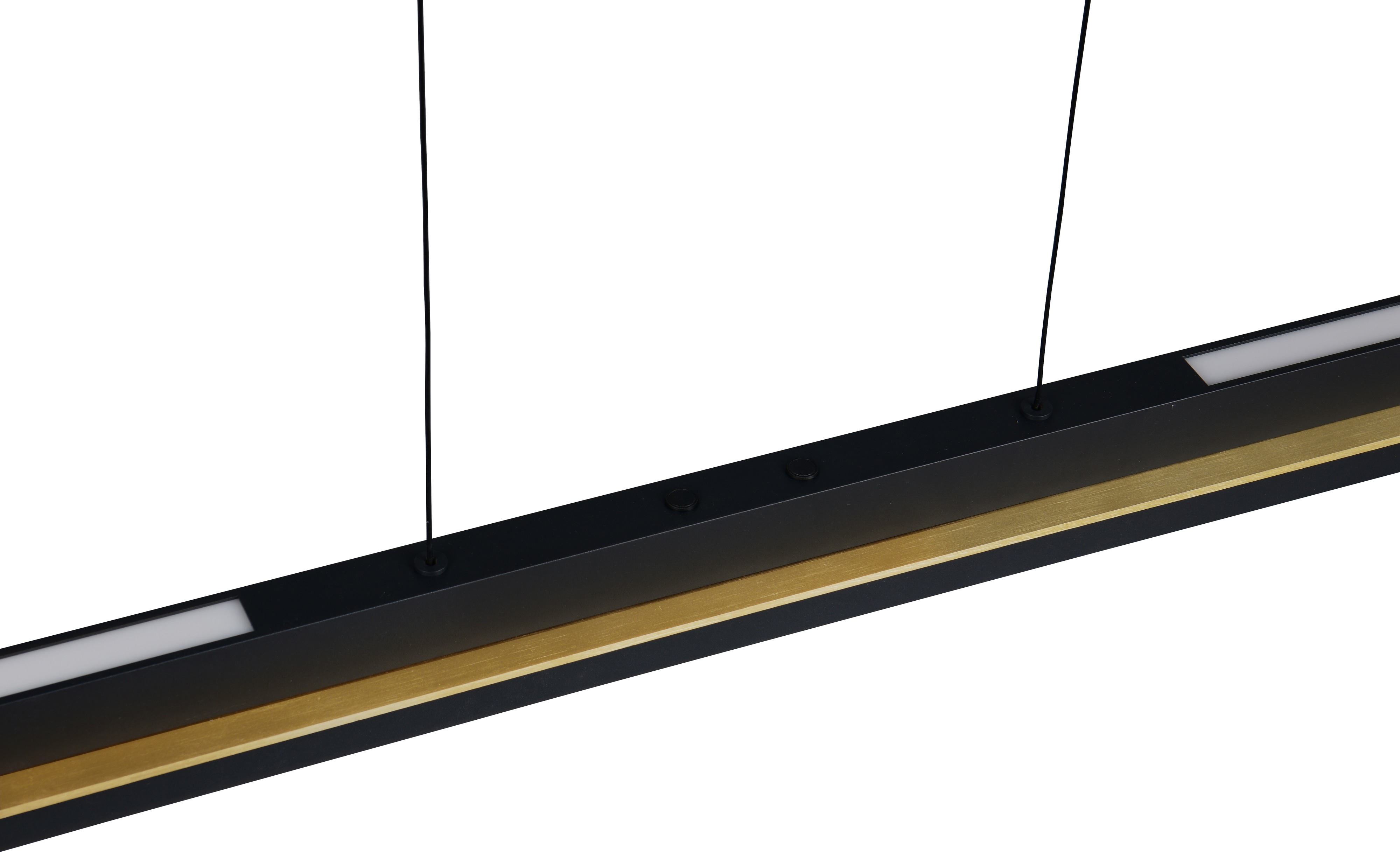 TRIO LED-Pendelleuchte EMERSON 346710180, 22 W, 2500 lm, schwarz