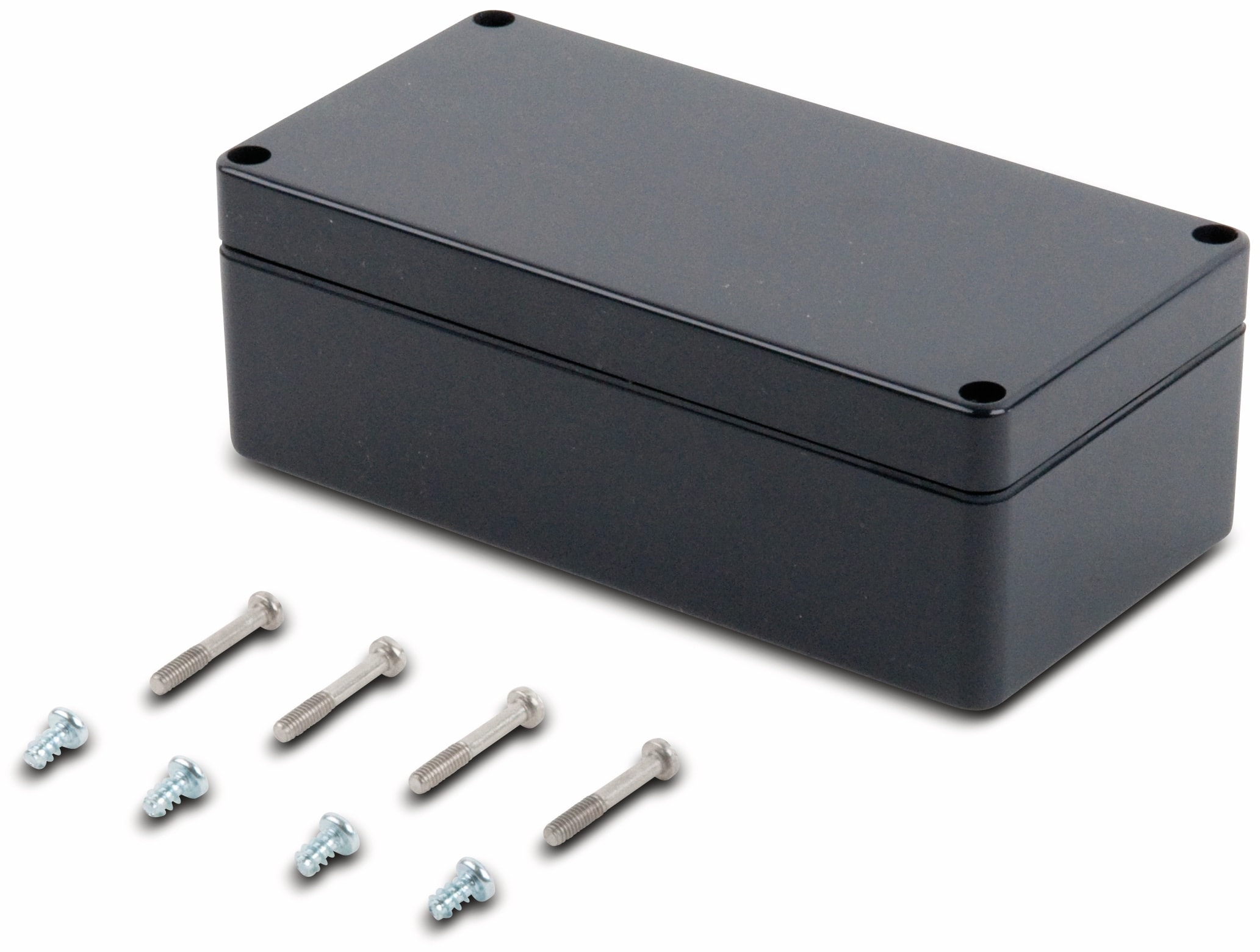 Universalgehäuse, ABS, 160 x 80 x 55 mm, IP66, schiefergrau Universalgehäuse, ABS, 160 x 80 x 55 mm, IP66, schiefergrau