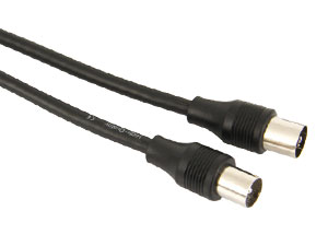 S-IMPULS Antennenanschlusskabel, gerade, 7,5 m, schwarz, 75dB S-IMPULS Antennenanschlusskabel, gerade, 7,5 m, schwarz, 75dB