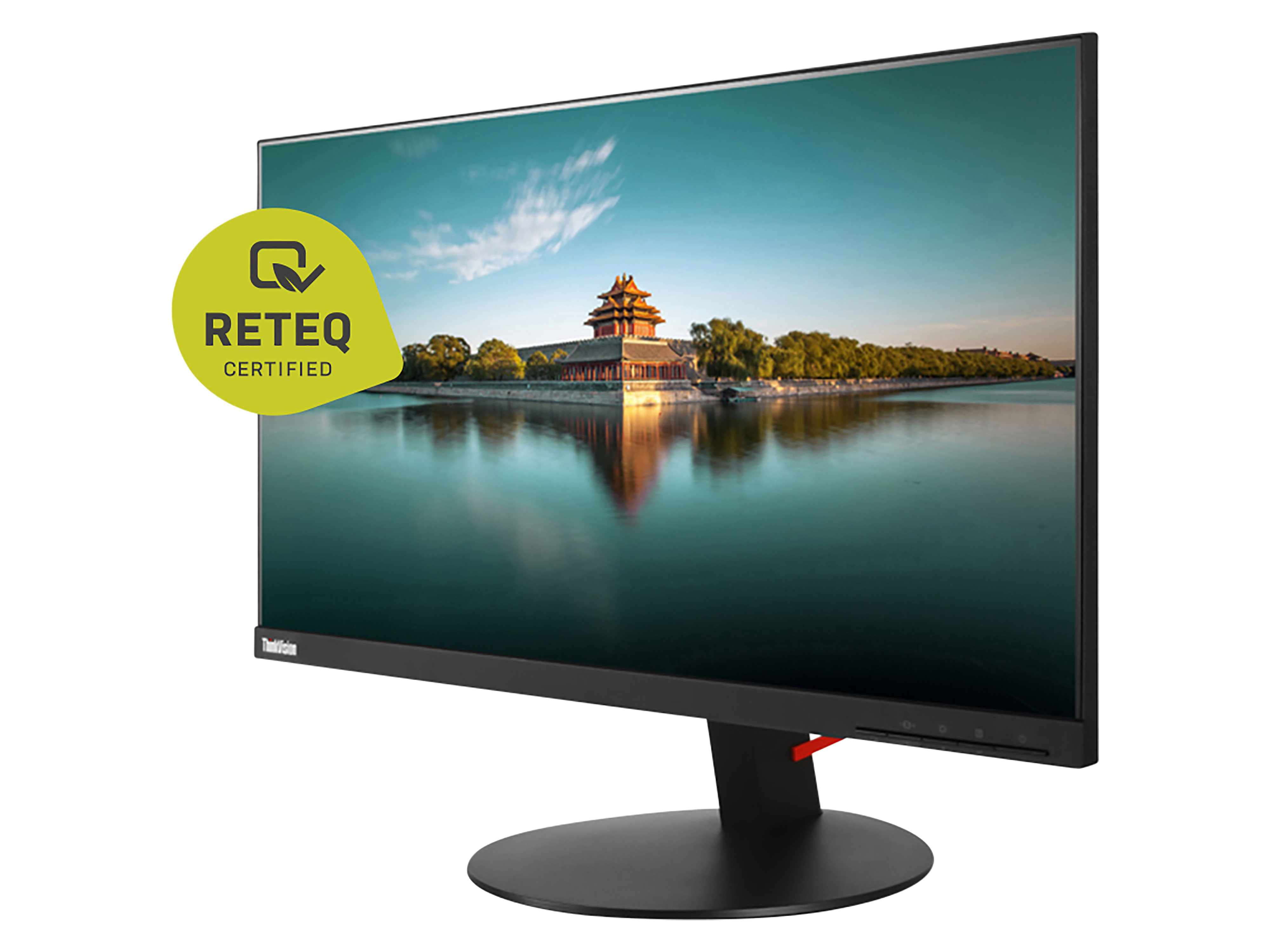 LENOVO Monitor Thinkvision T24l-10, 60,5 cm (23,8"), refurbished