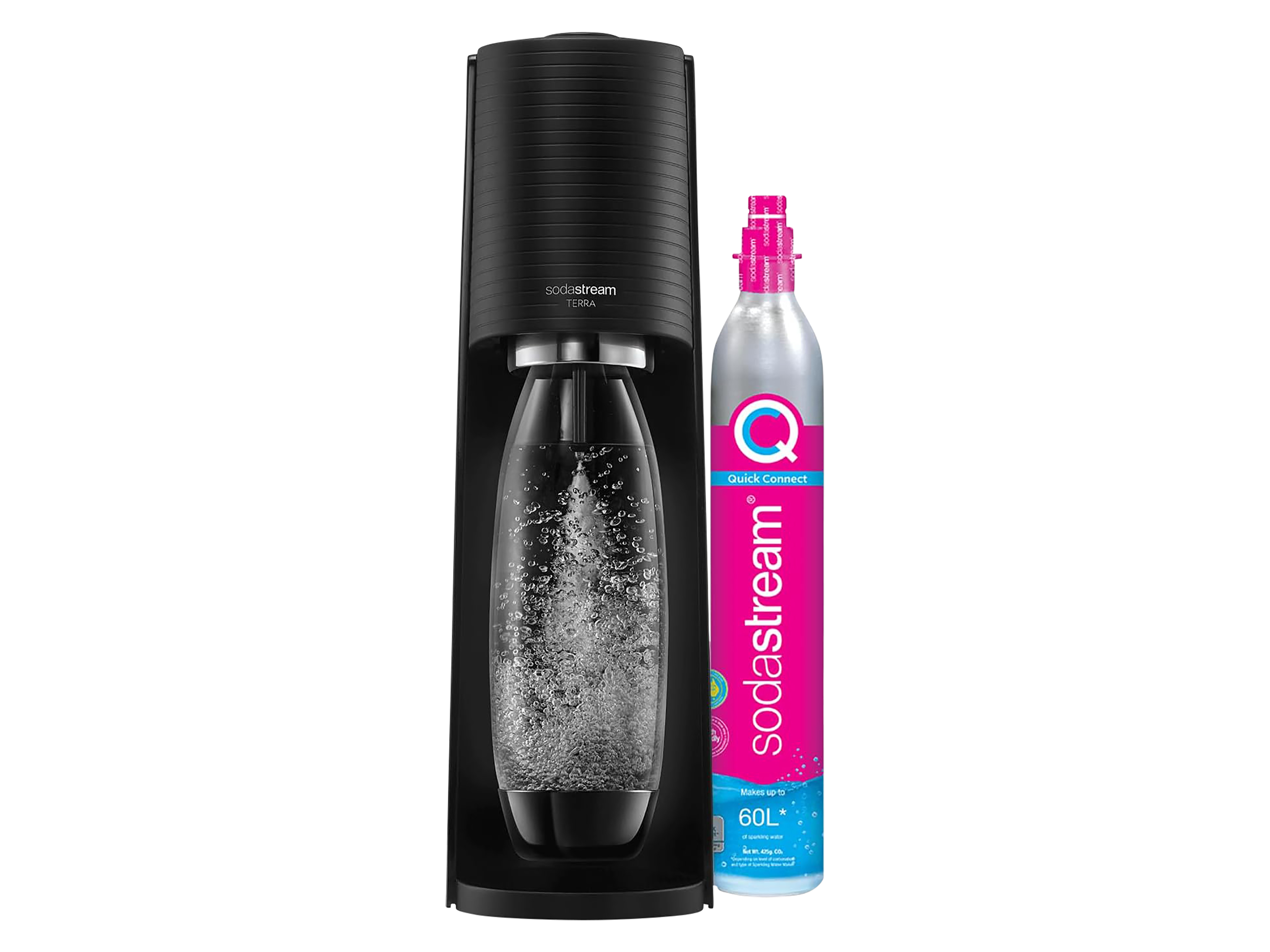 SODASTREAM Wassersprudler Terra, 1 L, schwarz SODASTREAM Wassersprudler Terra, 1 L, schwarz