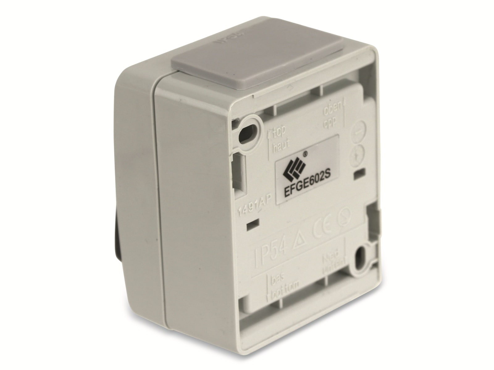 Feuchtraum-Serienschalter, 9100594, AP, IP54, 250V~/10A Feuchtraum-Serienschalter, 9100594, AP, IP54, 250V~/10A