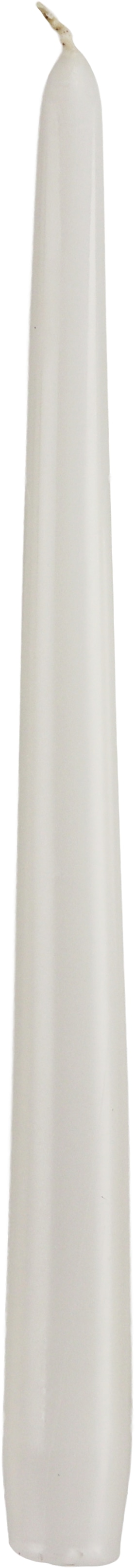 WIEDEMANN Tafelkerze, weiß, 300/25 mm, konisch