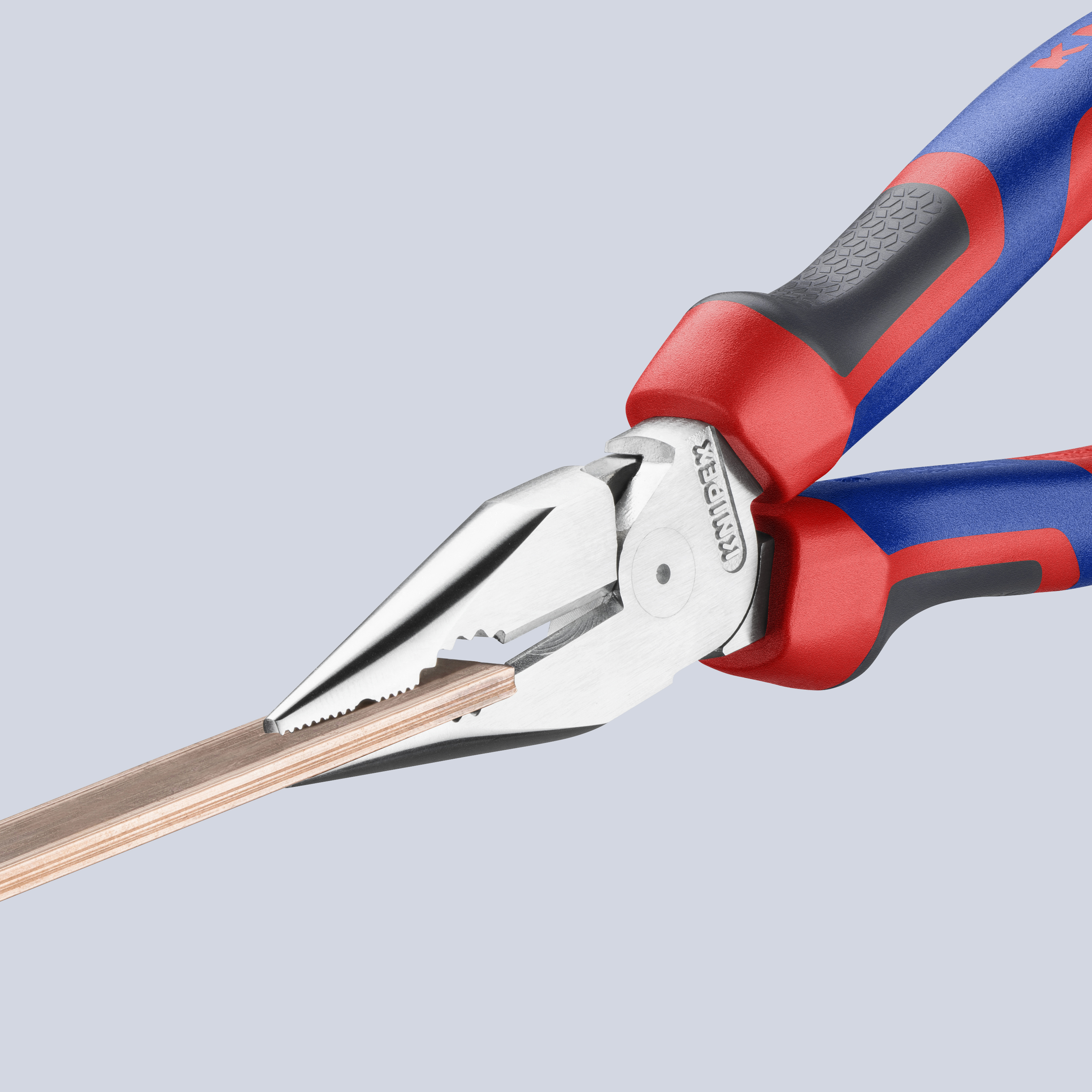 KNIPEX Spitz-Kombizange, 08 25 185, 185 mm, Stahl, Kunststoffgriff