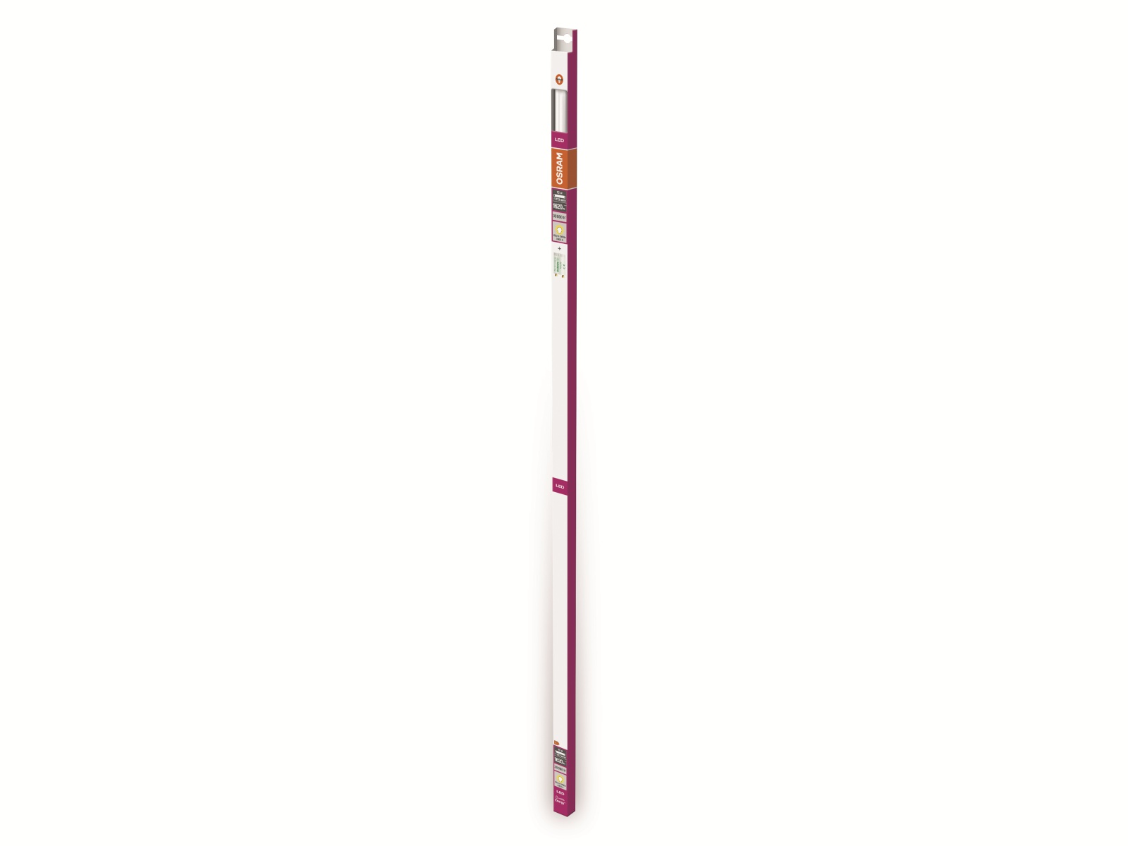 OSRAM LED-Röhre, ST8SP, 1200mm, G13, EEK: F, 15W, 1620lm, 3000K, 8 Stück