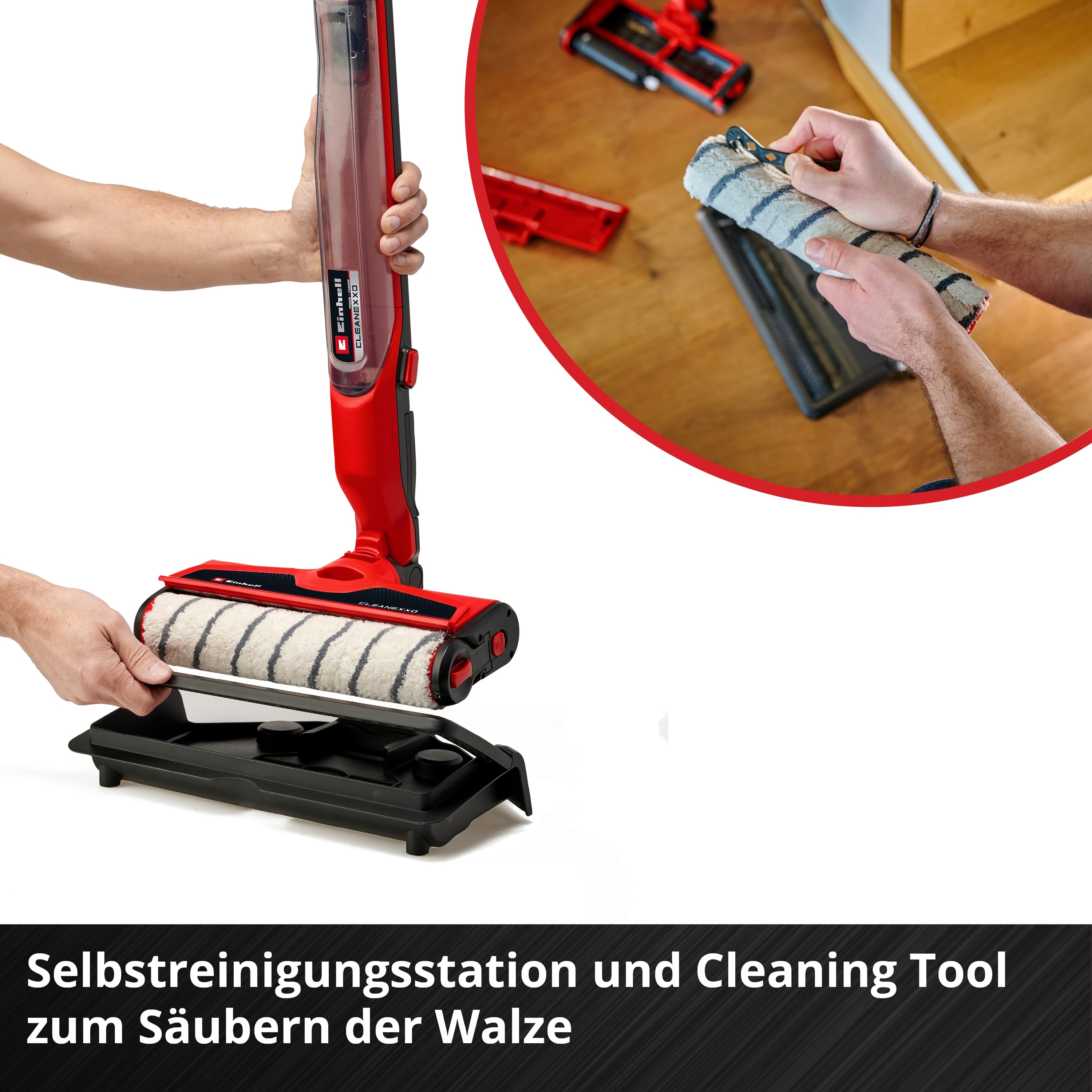 EINHELL Akku-Hartbodenreiniger CLEANEXXO Kit (1x 4,0 Ah) EINHELL Akku-Hartbodenreiniger CLEANEXXO Kit (1x 4,0 Ah)