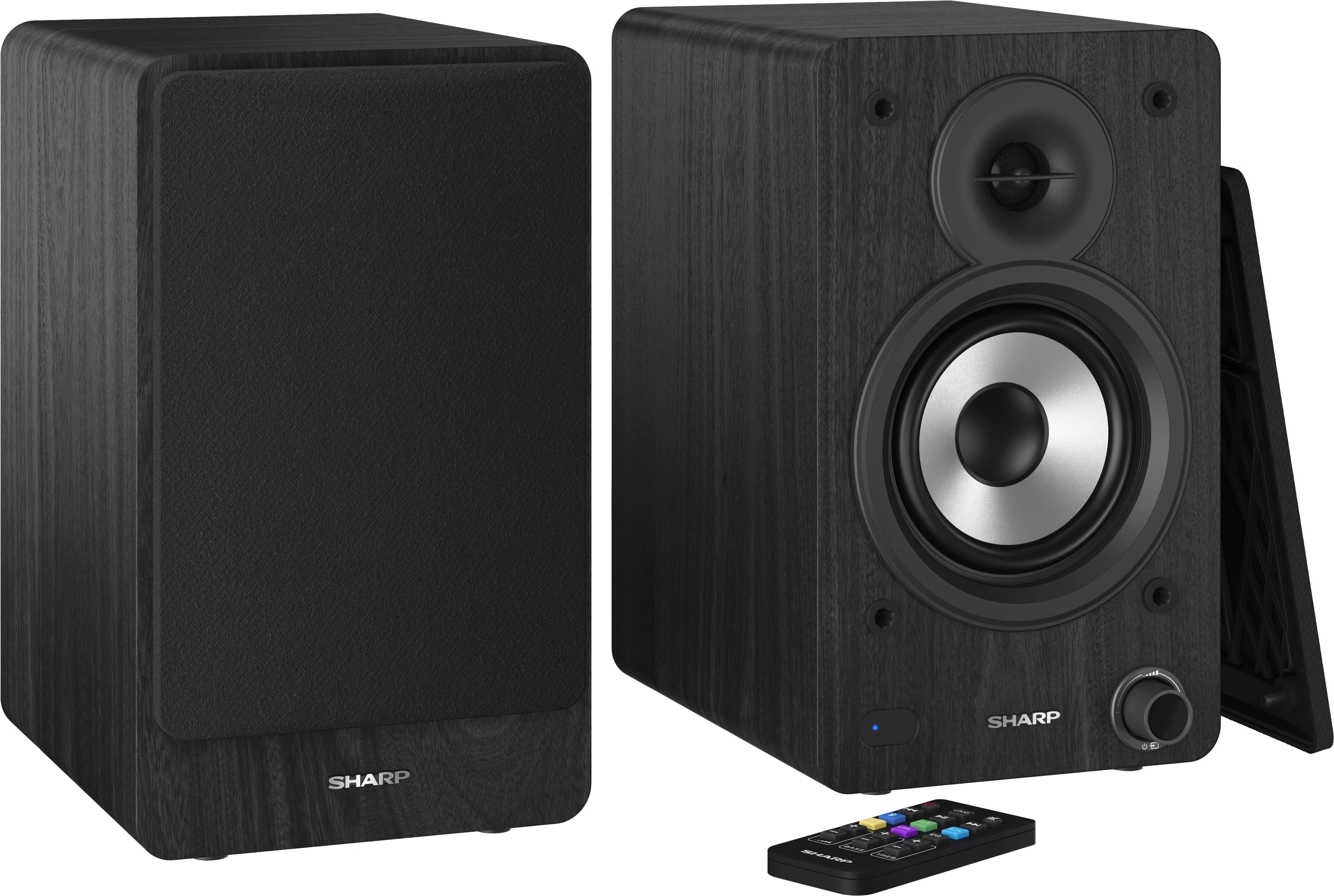 SHARP Lautsprecherboxen CP-SS30 (BK), 2-Wege, Bluetooth, USB, MP3, 60 W