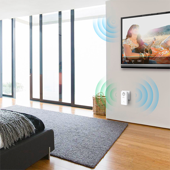 TP-LINK WLAN Powerline Adapter KIT TL-WPA1300P Kit