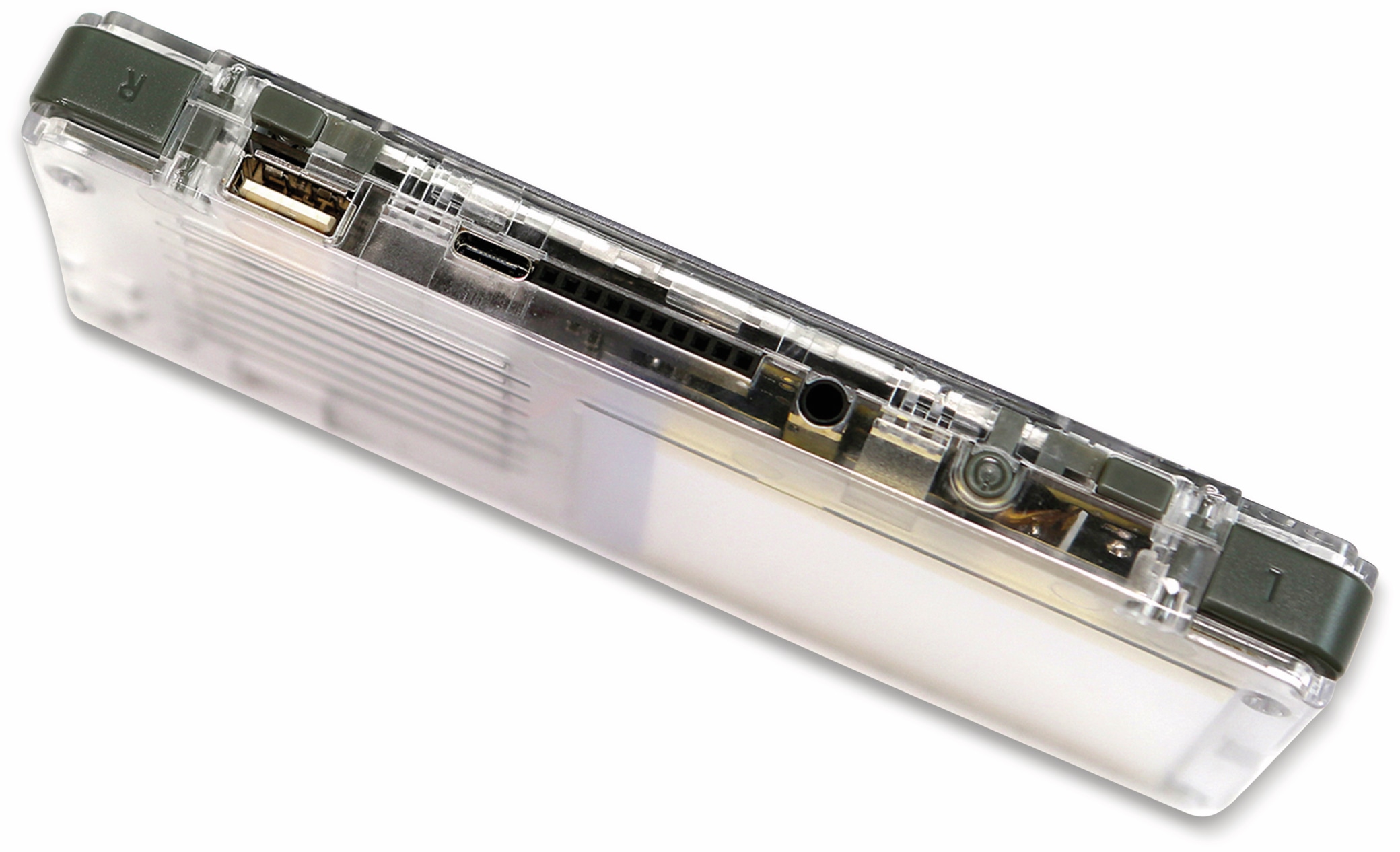 ODROID-GO Advance Black Edition, transparent, Spielekonsole Kit