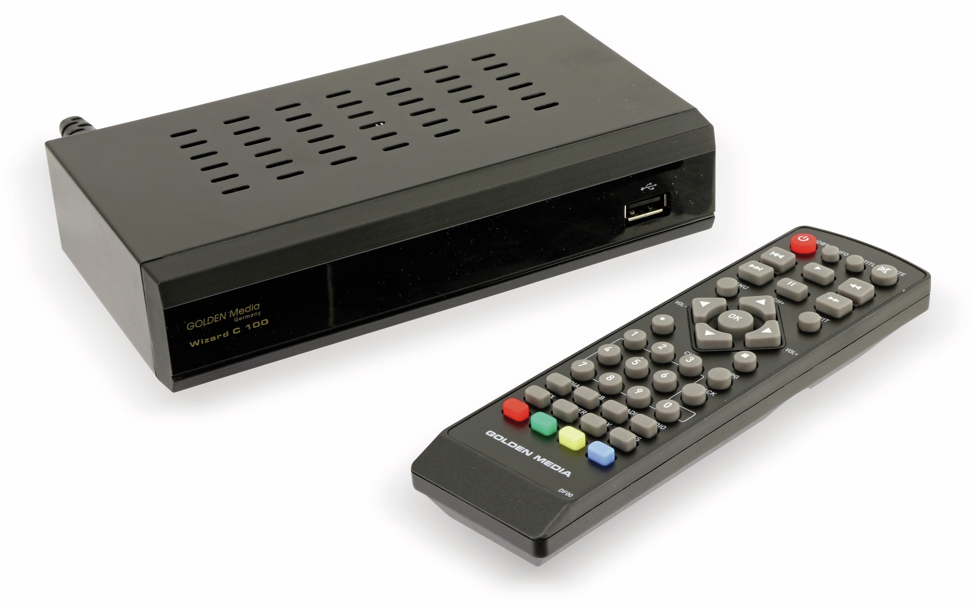 Golden Media DVB-C HDTV-Receiver WIZARD C 100, B-Ware