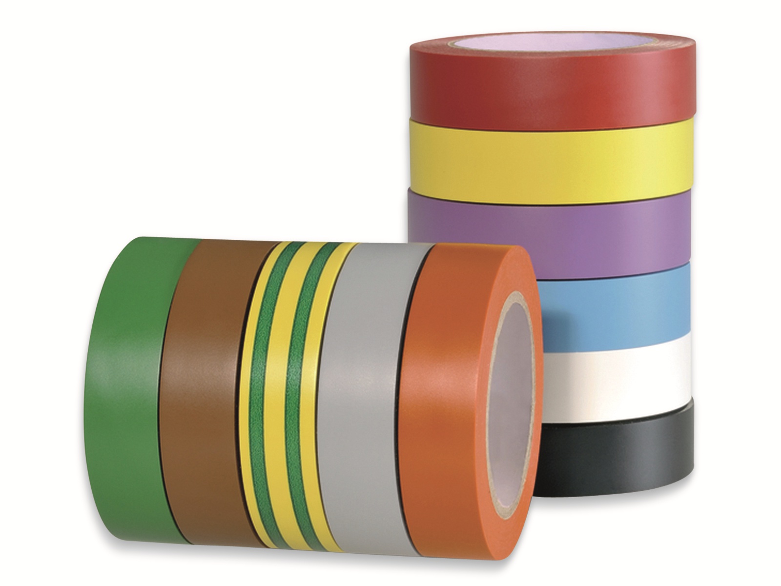 HELLERMANNTYTON Isolierband, 710-00108, HelaTapeFlex15, grau, 15mmx10m