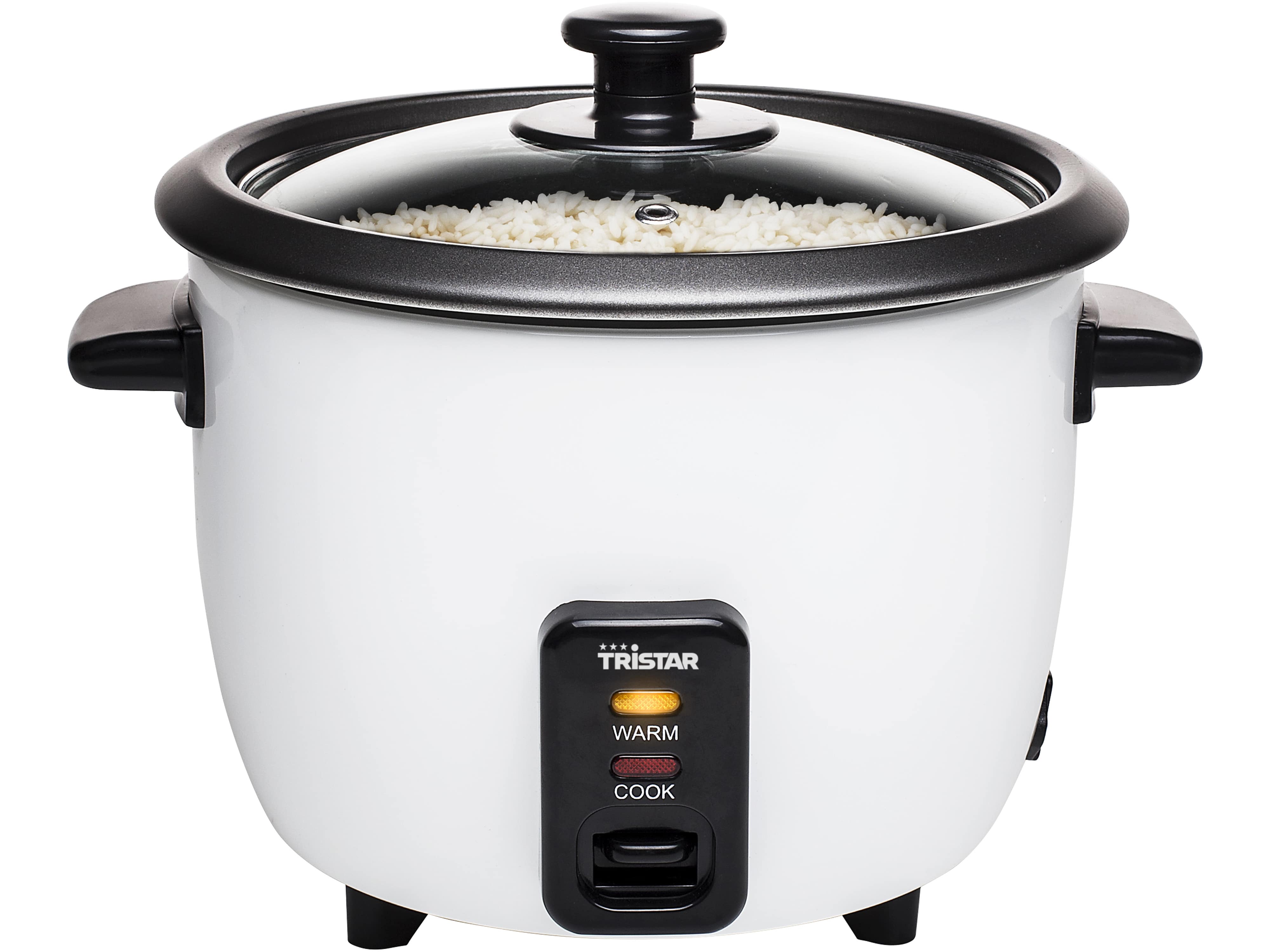 TRISTAR Reiskocher RK-6117, 0,6 L, 300 W, mit Warmhaltefunktion, weiß TRISTAR Reiskocher RK-6117, 0,6 L, 300 W, mit Warmhaltefunktion, weiß
