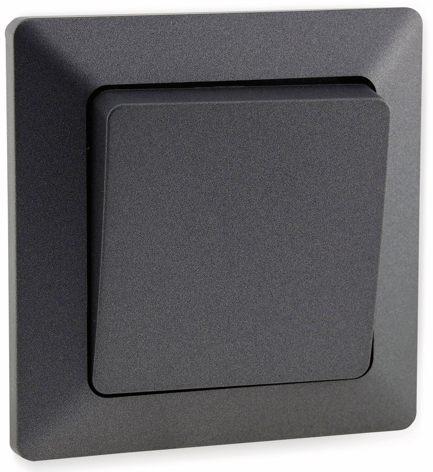 MILOS Kreuzschalter 23040, 10A/250V~, anthrazit MILOS Kreuzschalter 23040, 10A/250V~, anthrazit