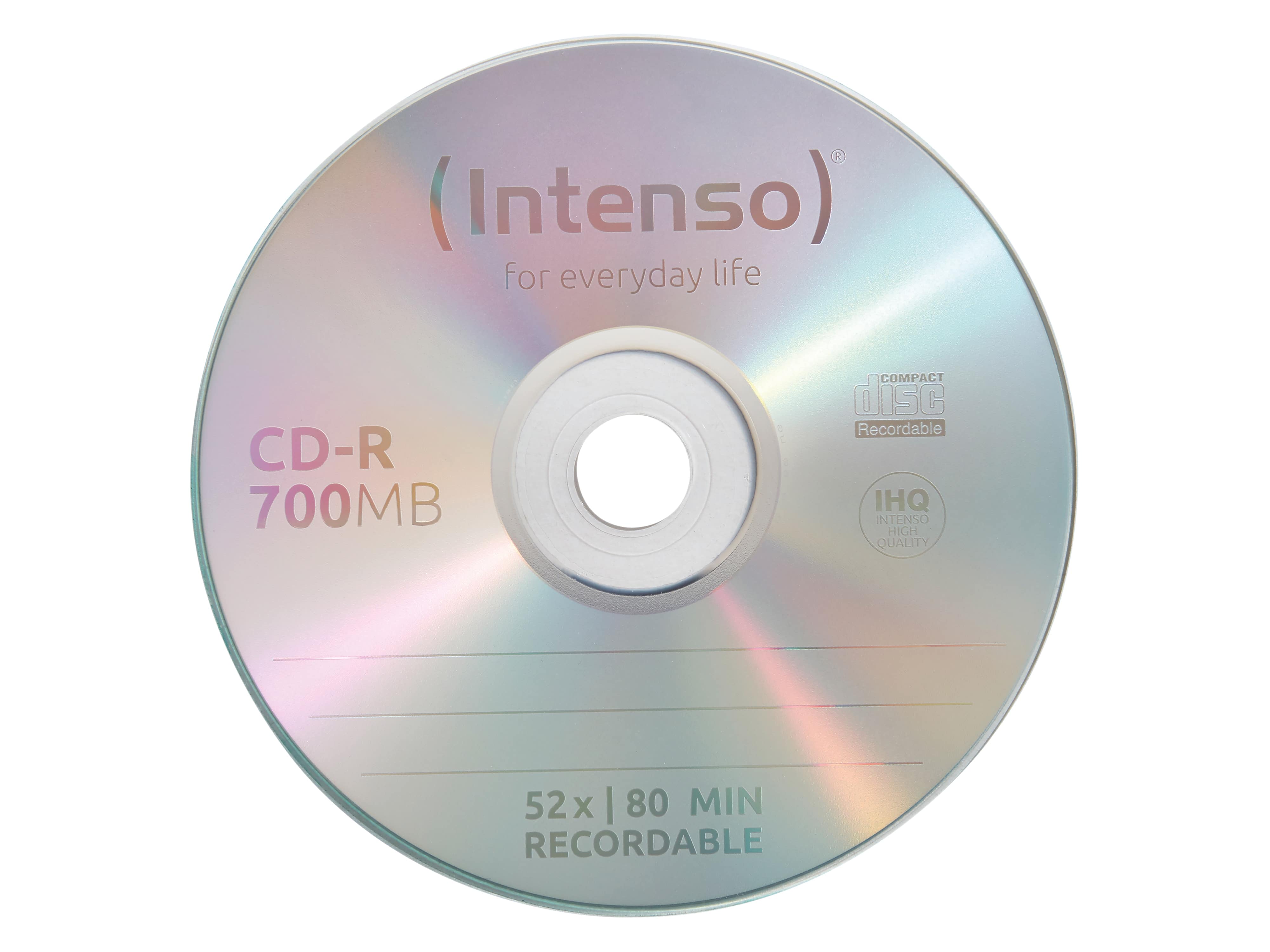 INTENSO CD-R Spindel (bedruckbar), 50 Stück INTENSO CD-R Spindel (bedruckbar), 50 Stück