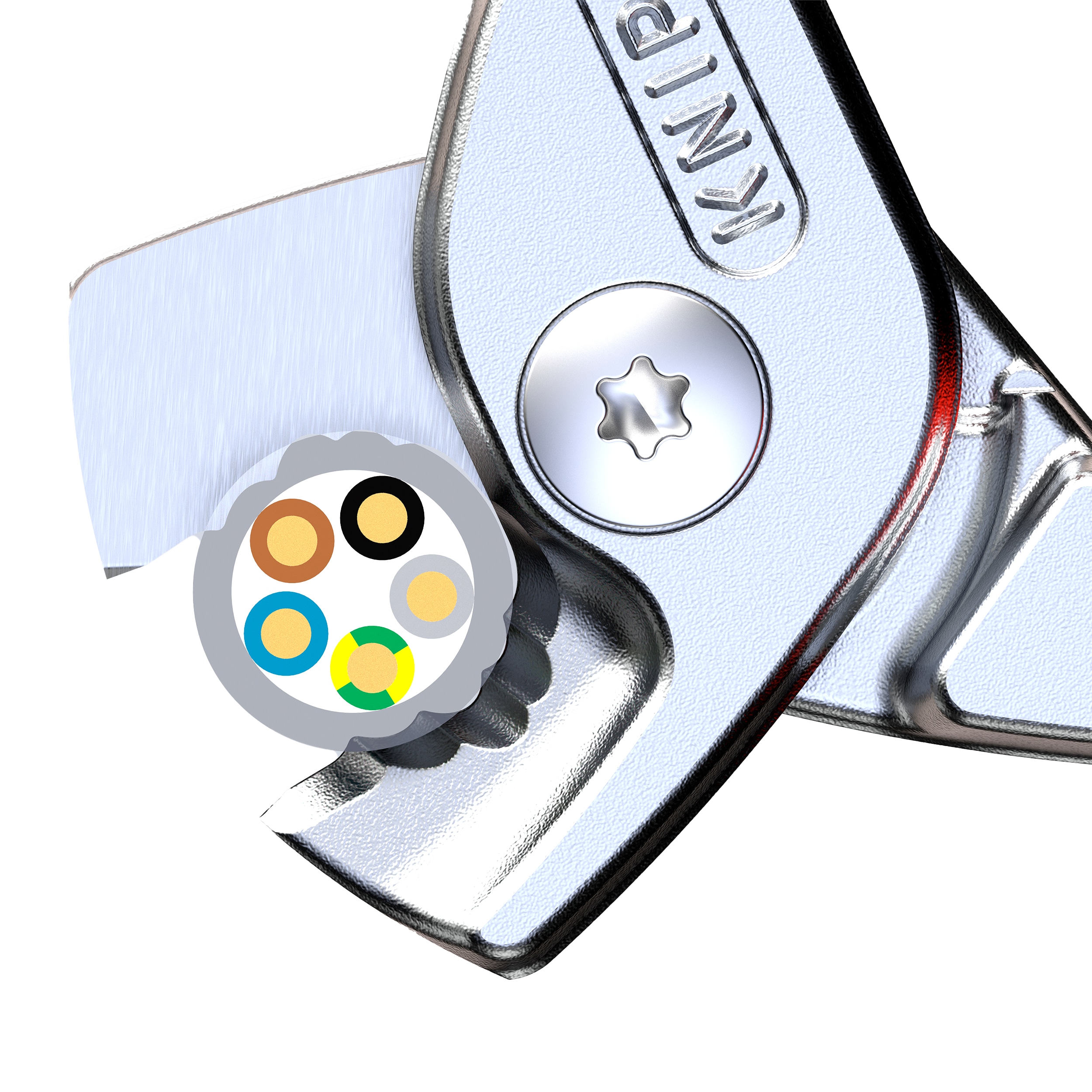 KNIPEX Kabelschere StepCut, 95 16 160, 160 mm