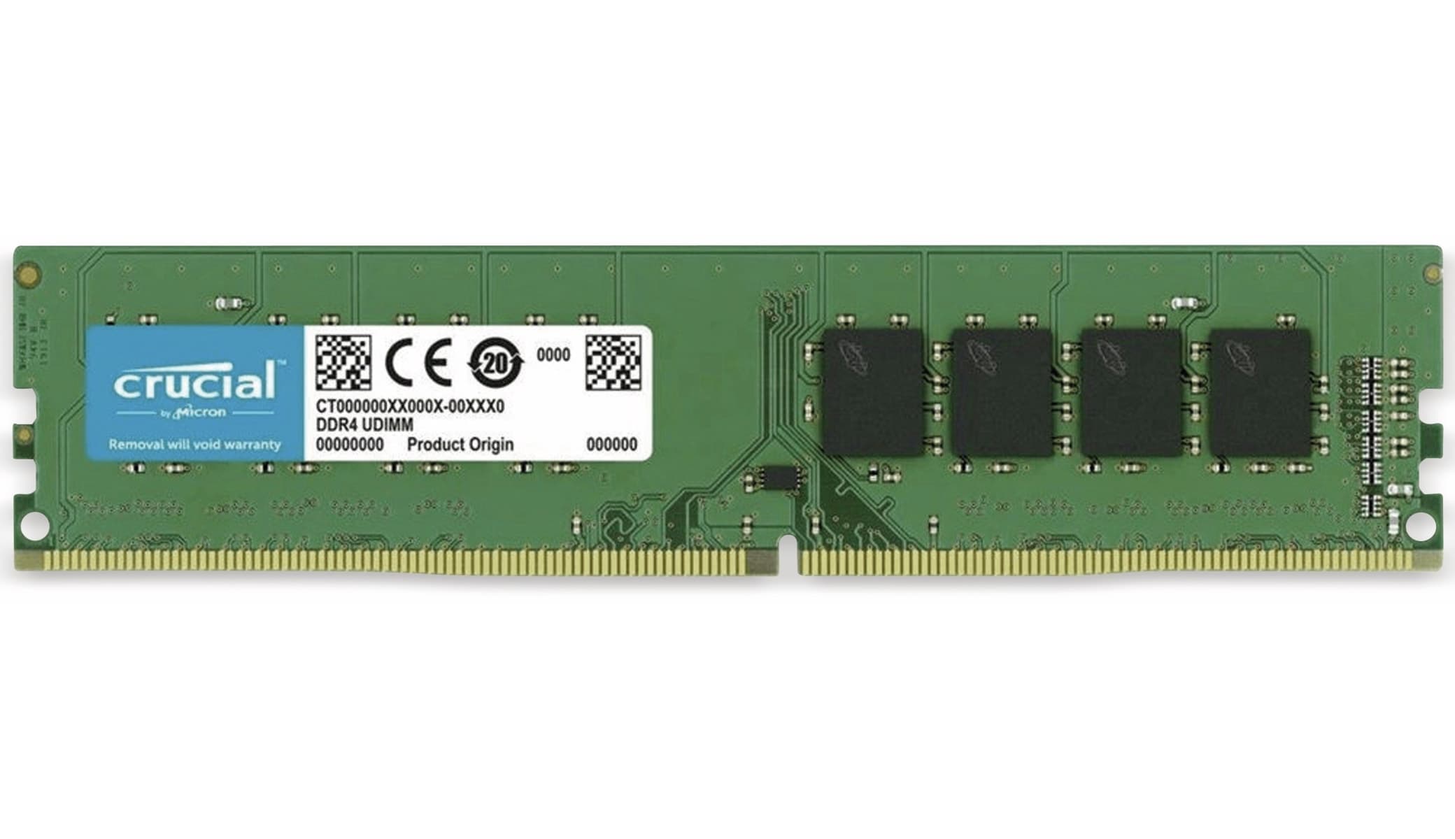 Crucial DDR4 Arbeitsspeicher , 8 GB (1x 8 GB), 2666 MHz, CL19