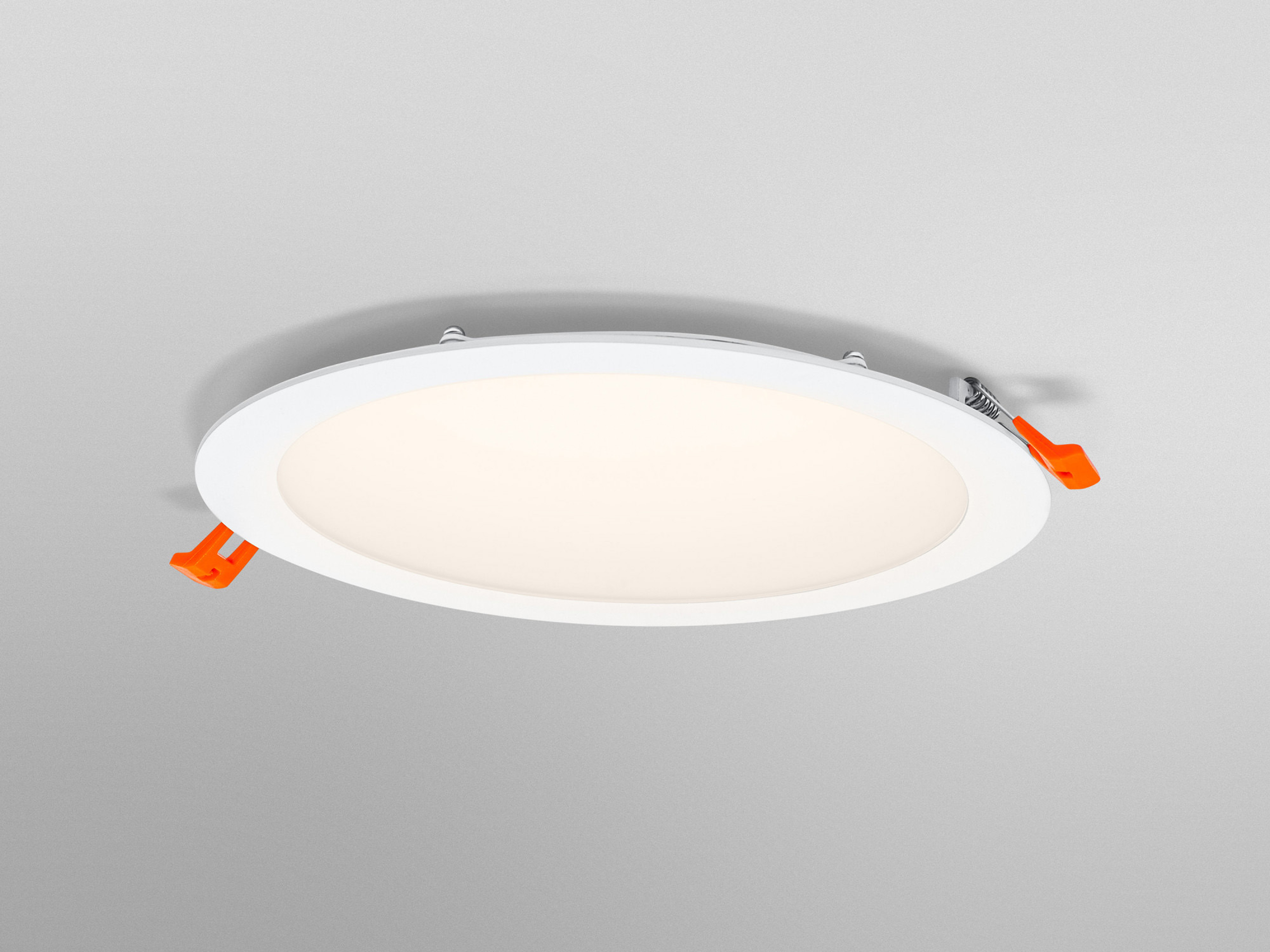 OSRAM LED-Einbauleuchte ultra slim, 22W, 2000lm, 3000K, IP20, warmweiß, Ø 225 mm, warmweiß