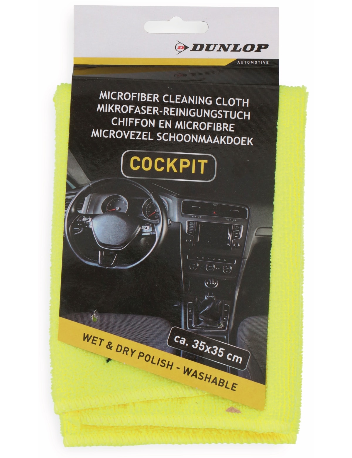 DUNLOP Mikrofasertuch, für Autocockpit DUNLOP Mikrofasertuch, für Autocockpit