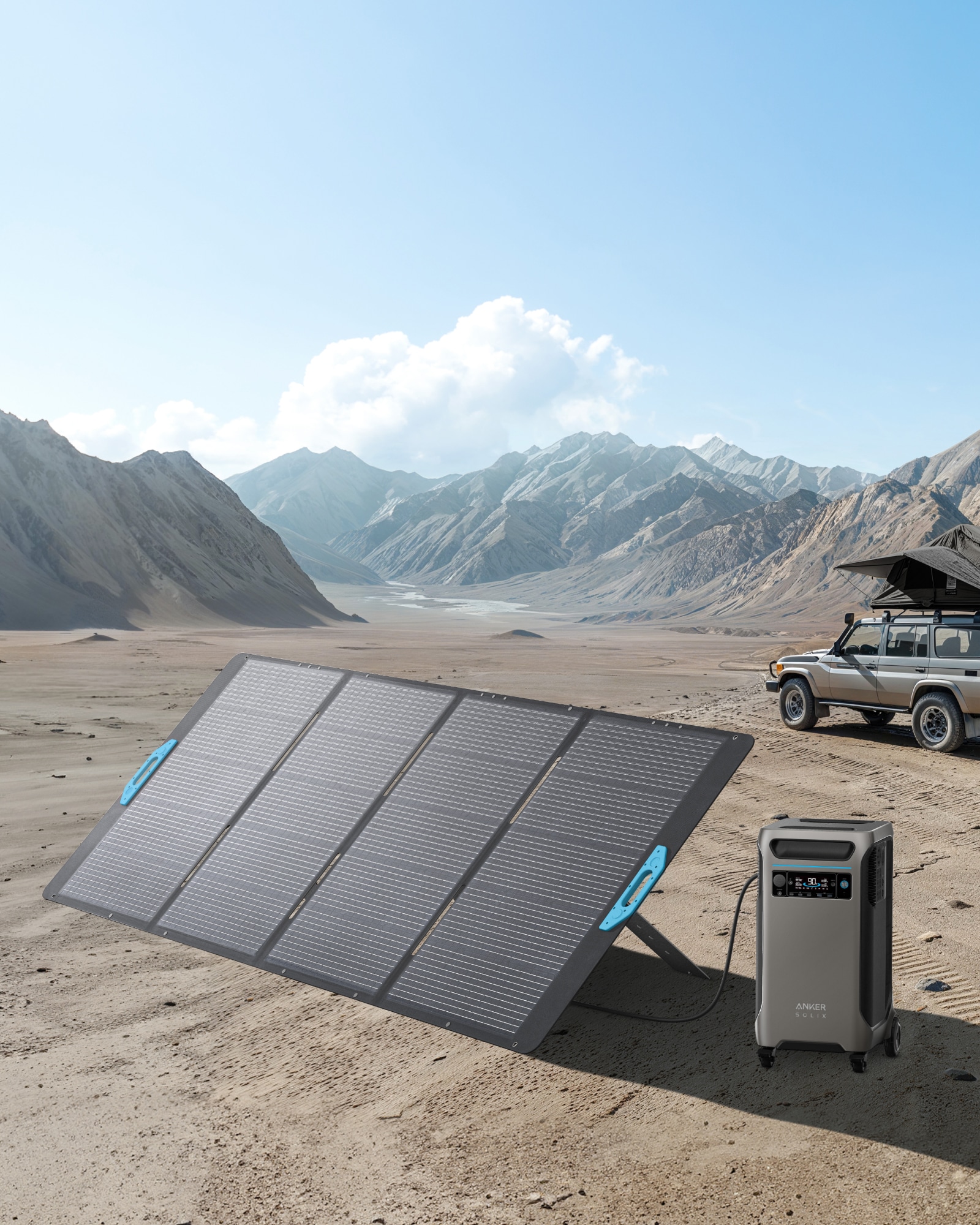 ANKER SOLIX Solarmodul PS400, 400 W, faltbar ANKER SOLIX Solarmodul PS400, 400 W, faltbar
