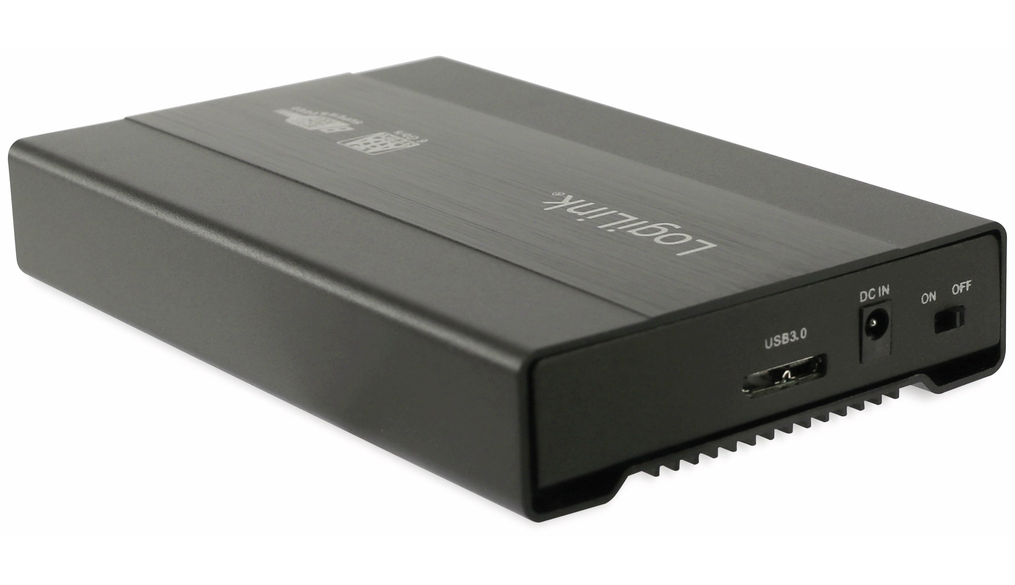LOGILINK Festplatten-Gehäuse, 6,35 cm (2,5"), USB 3.0/SATA, schwarz