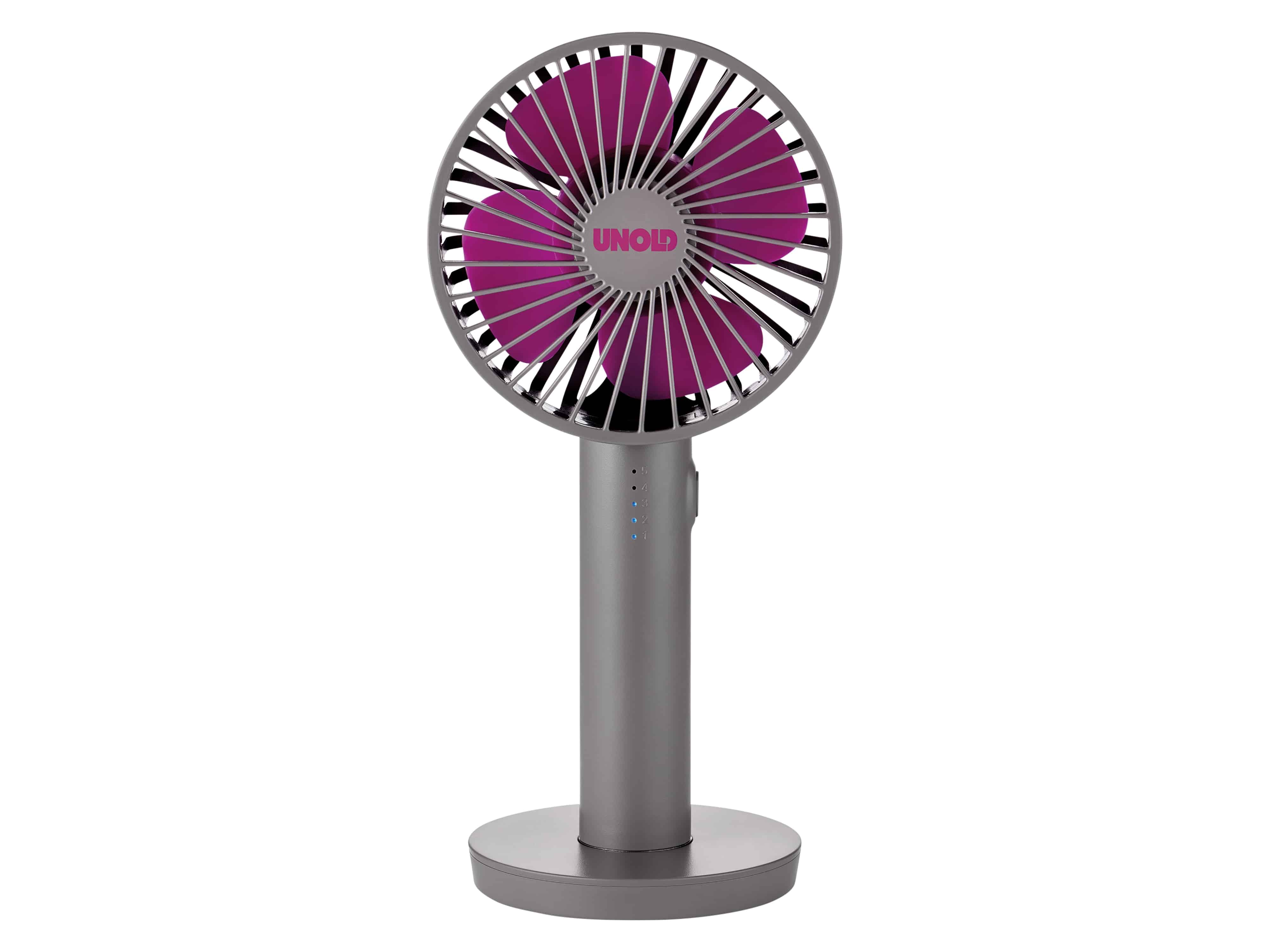 UNOLD USB-Handventilator 86620, Breezy ll, anthrazit