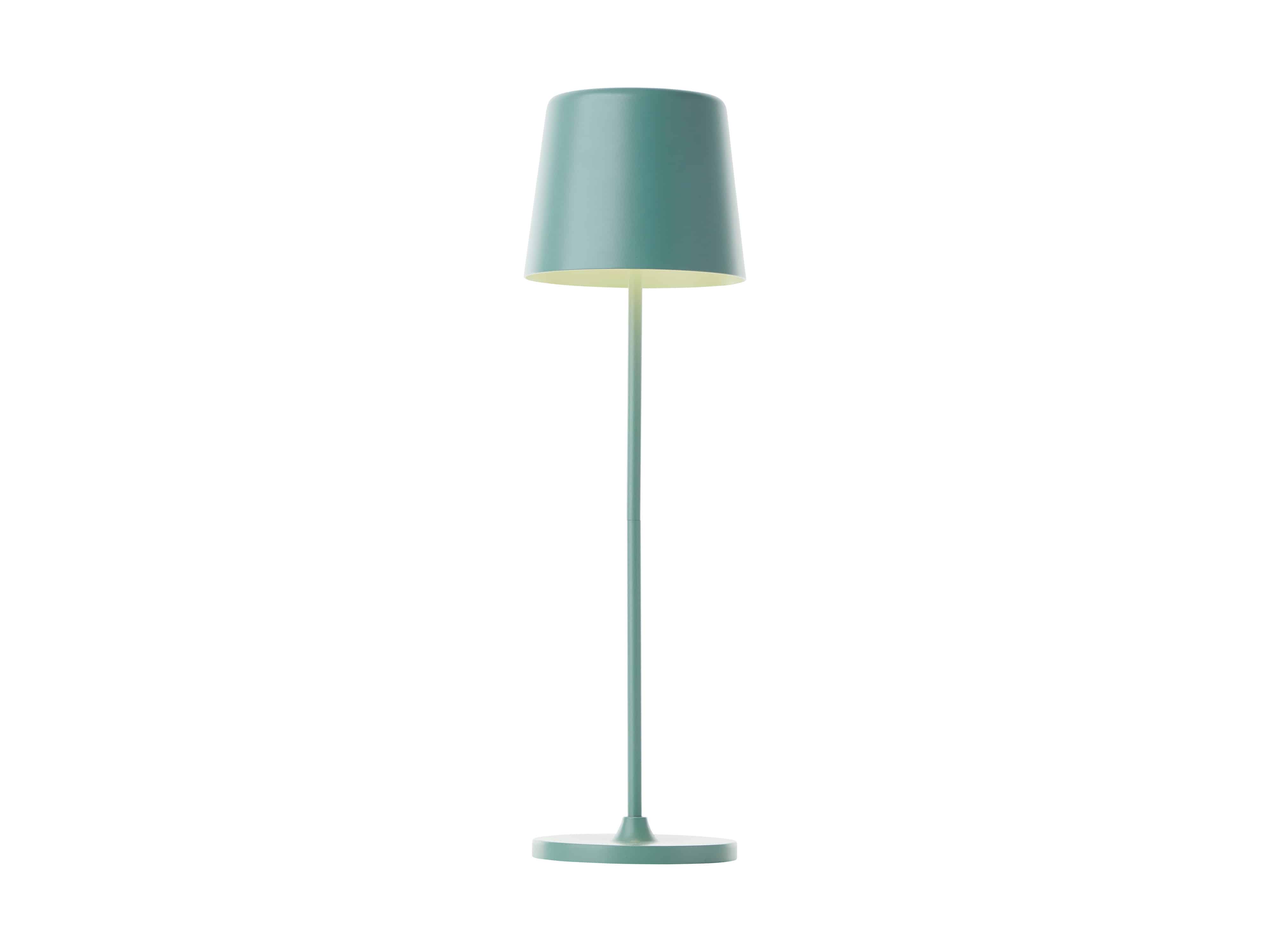 BRILLIANT LED-Akku-Tischleuchte Kaami, 2 W, 310 lm, 3000 K, eisberggrün, 2er Set