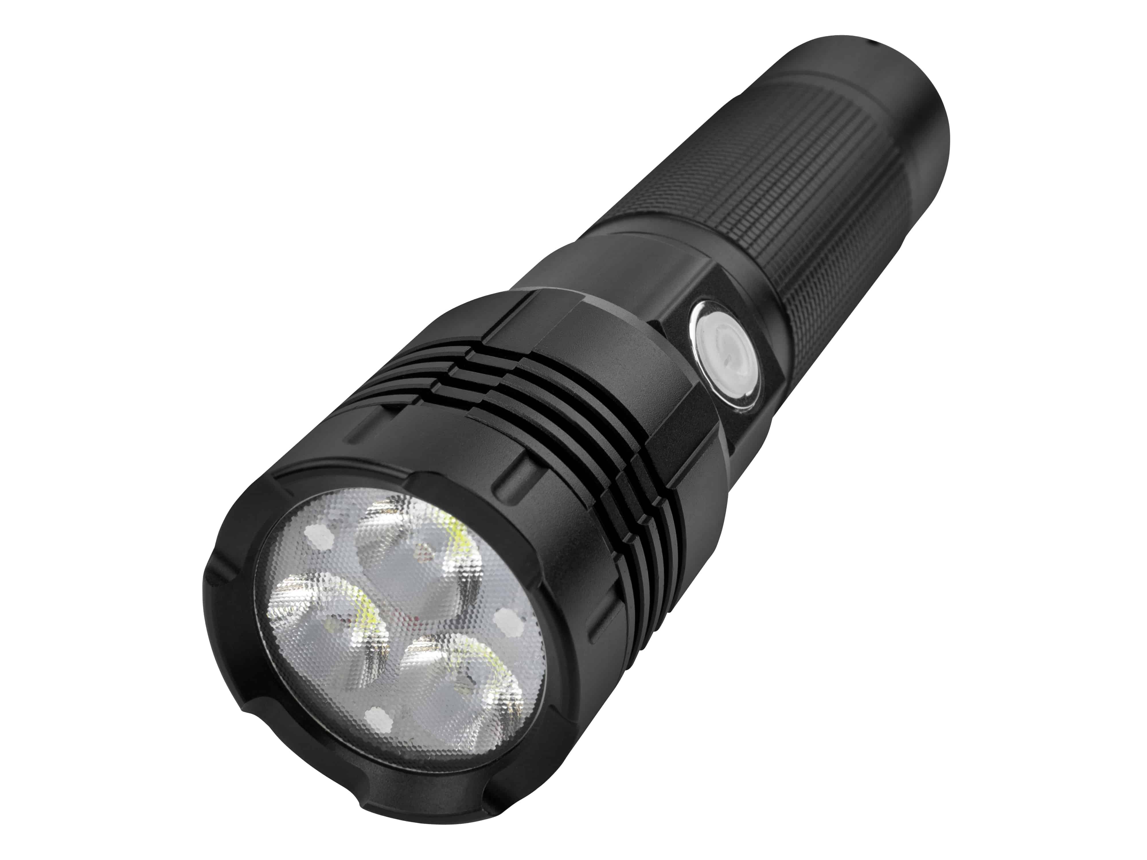 ANSMANN LED-Taschenlampe Pro 3000 R, 1400 lm, Akkubetrieb