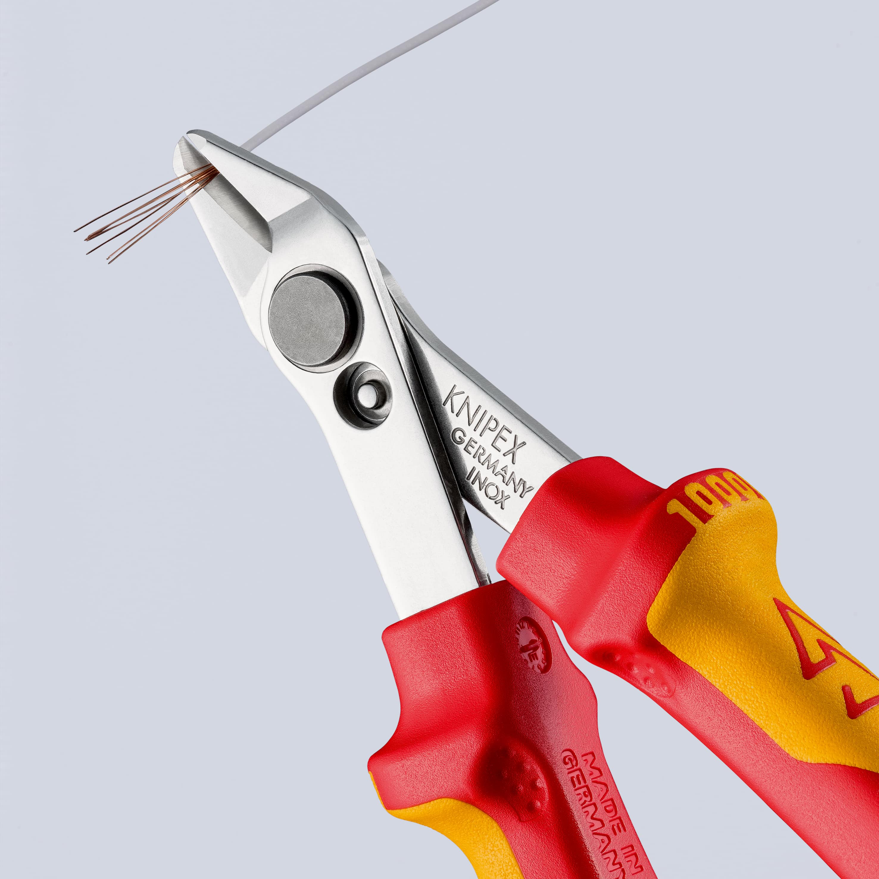 KNIPEX Seitenschneider Electronic Super Knips VDE, 78 06 125, 125 mm