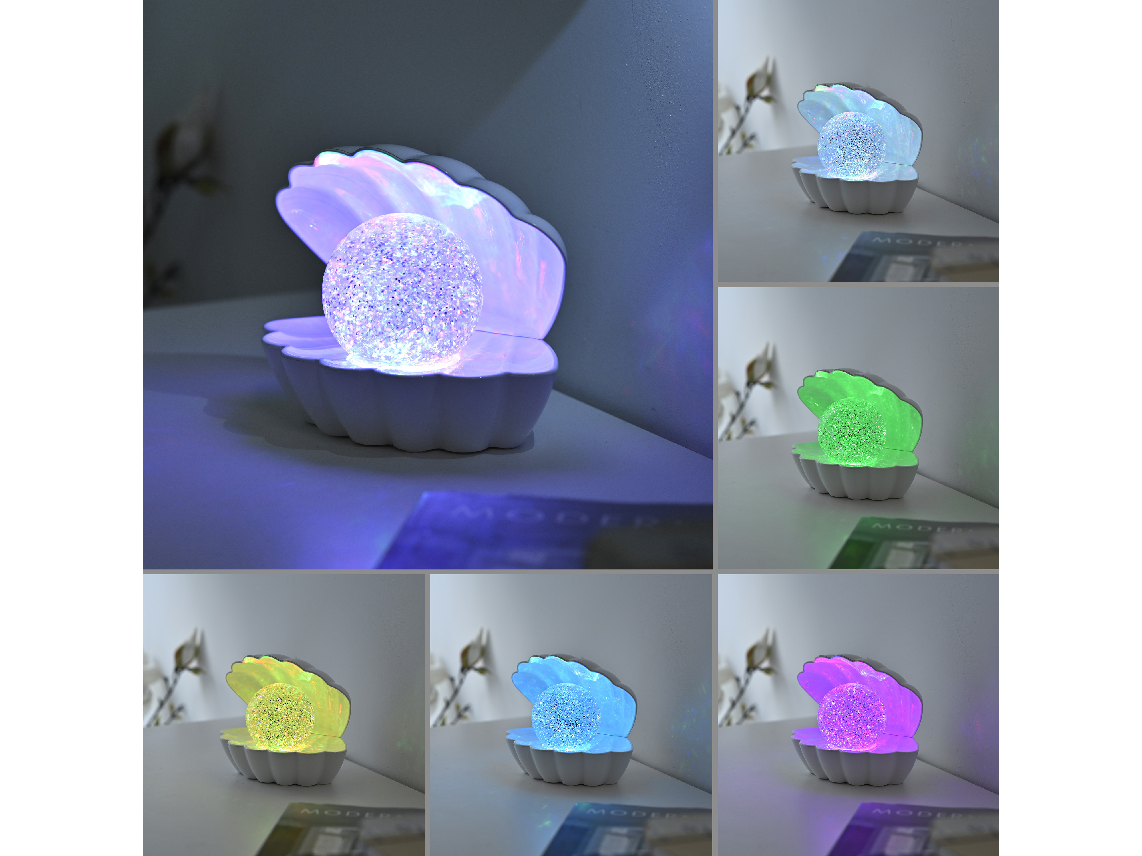 JUST LIGHT LED-Tischleuchte 85301-16, 0,4W, RGB, 19lm, IP20, weiß JUST LIGHT LED-Tischleuchte 85301-16, 0,4W, RGB, 19lm, IP20, weiß