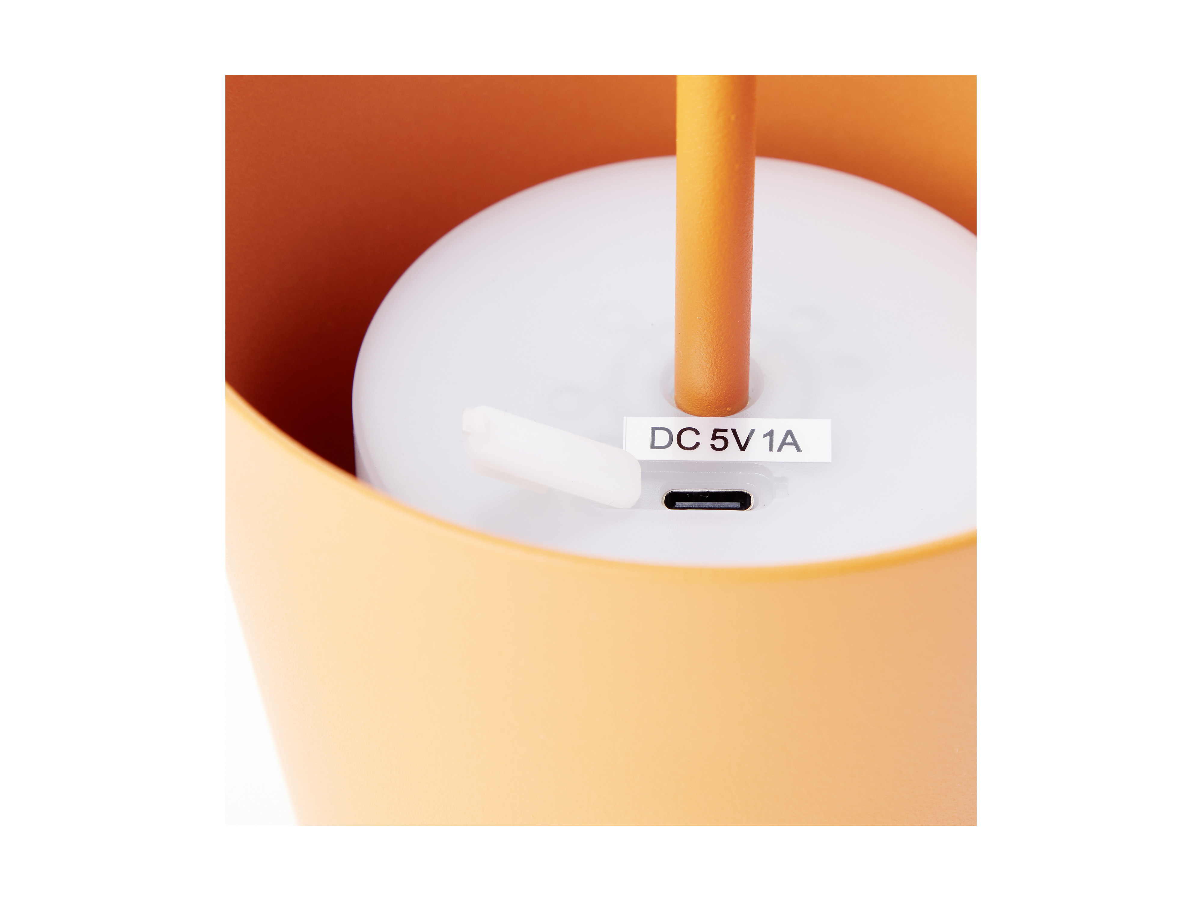 BRILLIANT LED-Akku-Tischleuchte Kaami, 2 W, 310 lm, 3000 K, orange, 2er Set